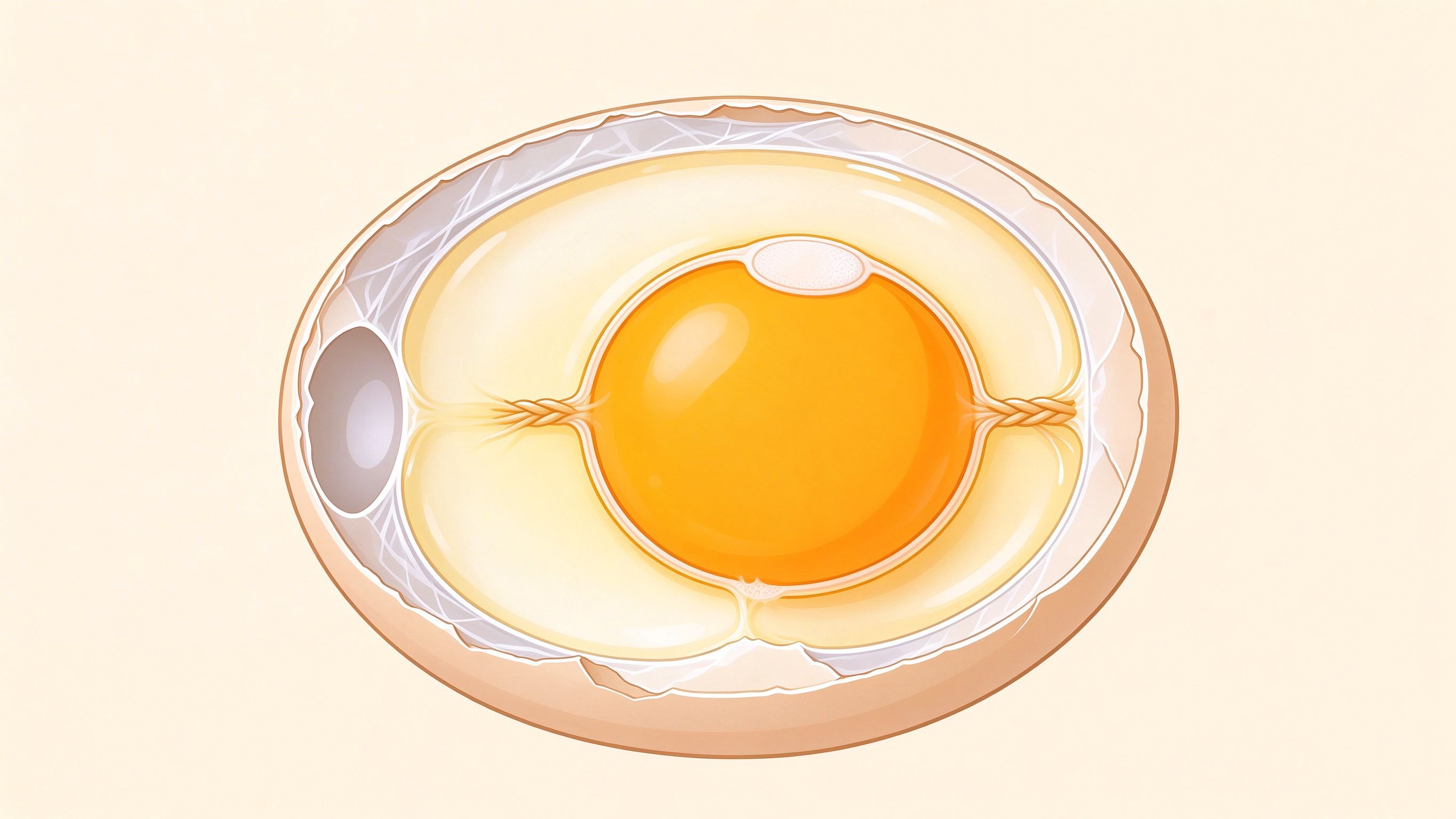 Bird egg annotated picture vocabulary with labeled objects
