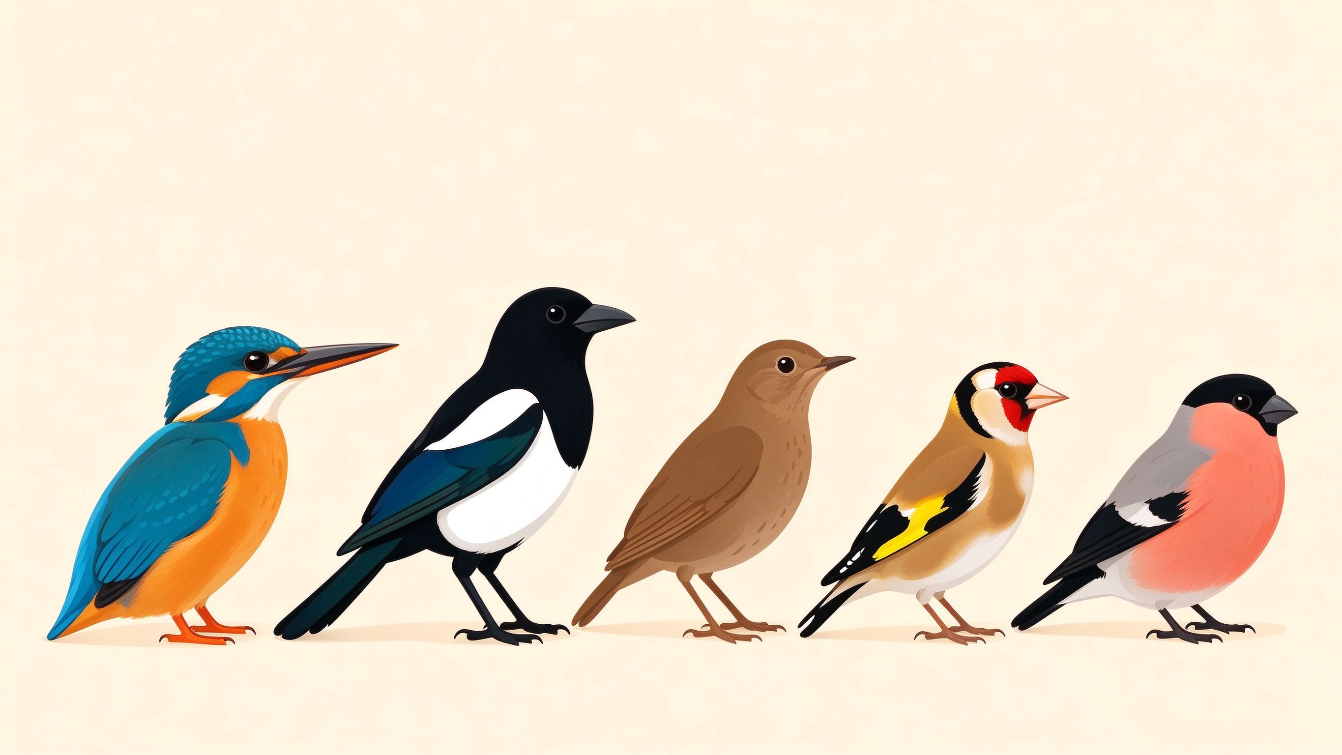 Bird examples II annotated picture vocabulary with labeled objects