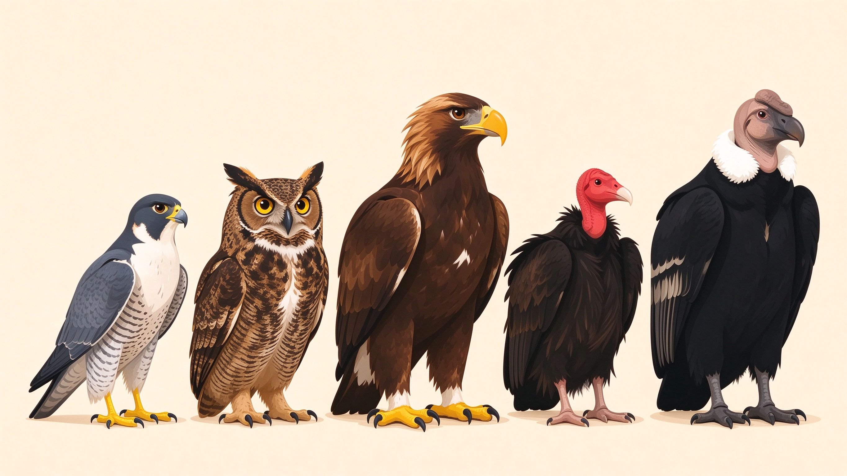 Bird examples annotated picture vocabulary with labeled objects