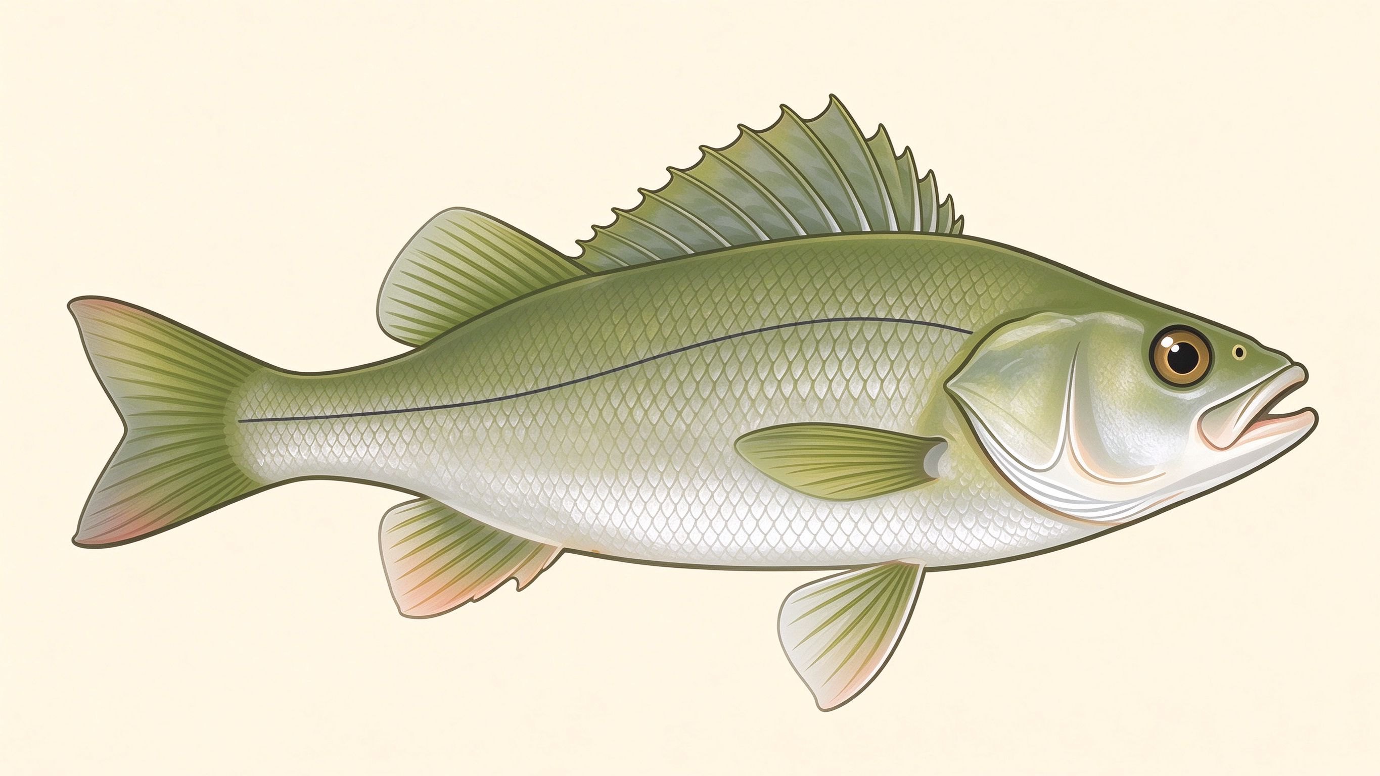 Perch anatomy annotated picture vocabulary with labeled objects