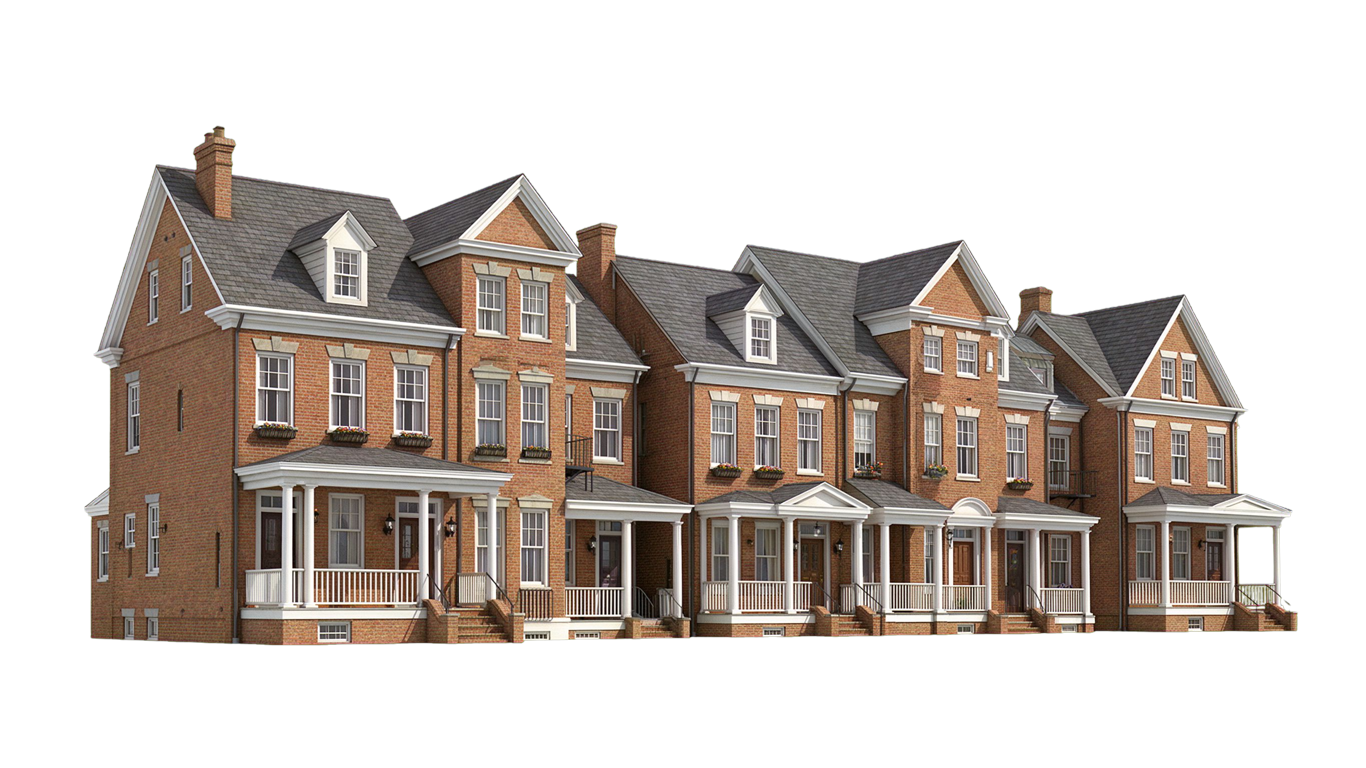 Townhouse annotated picture vocabulary with labeled objects