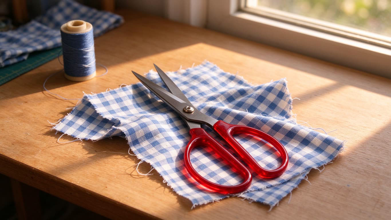 Scissors annotated picture vocabulary with labeled objects