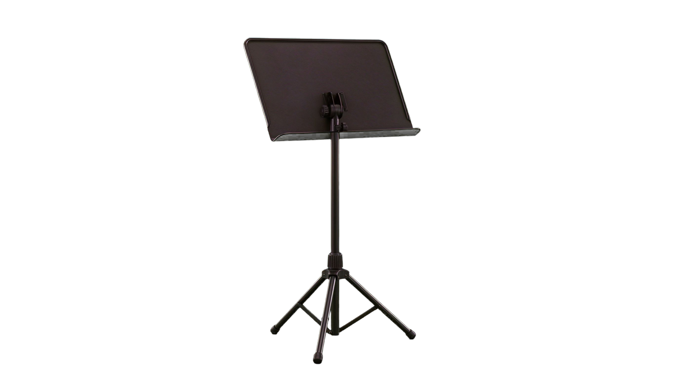 Music Stand annotated picture vocabulary with labeled objects