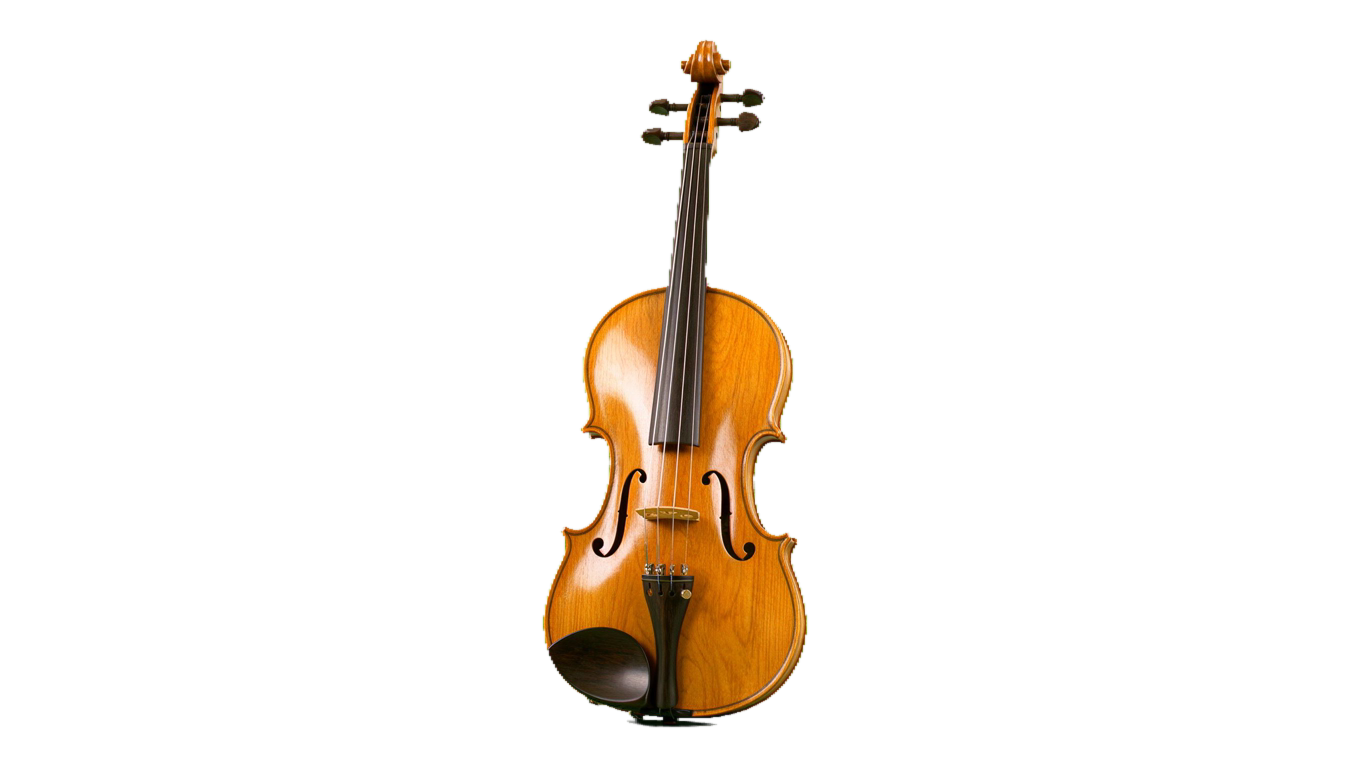 Violin annotated picture vocabulary with labeled objects
