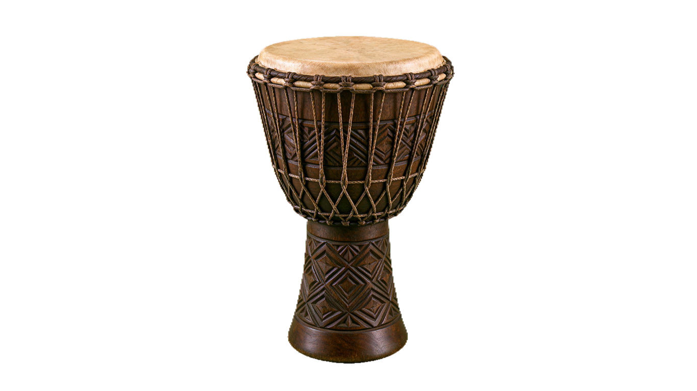 Traditional African instruments annotated picture vocabulary with labeled objects