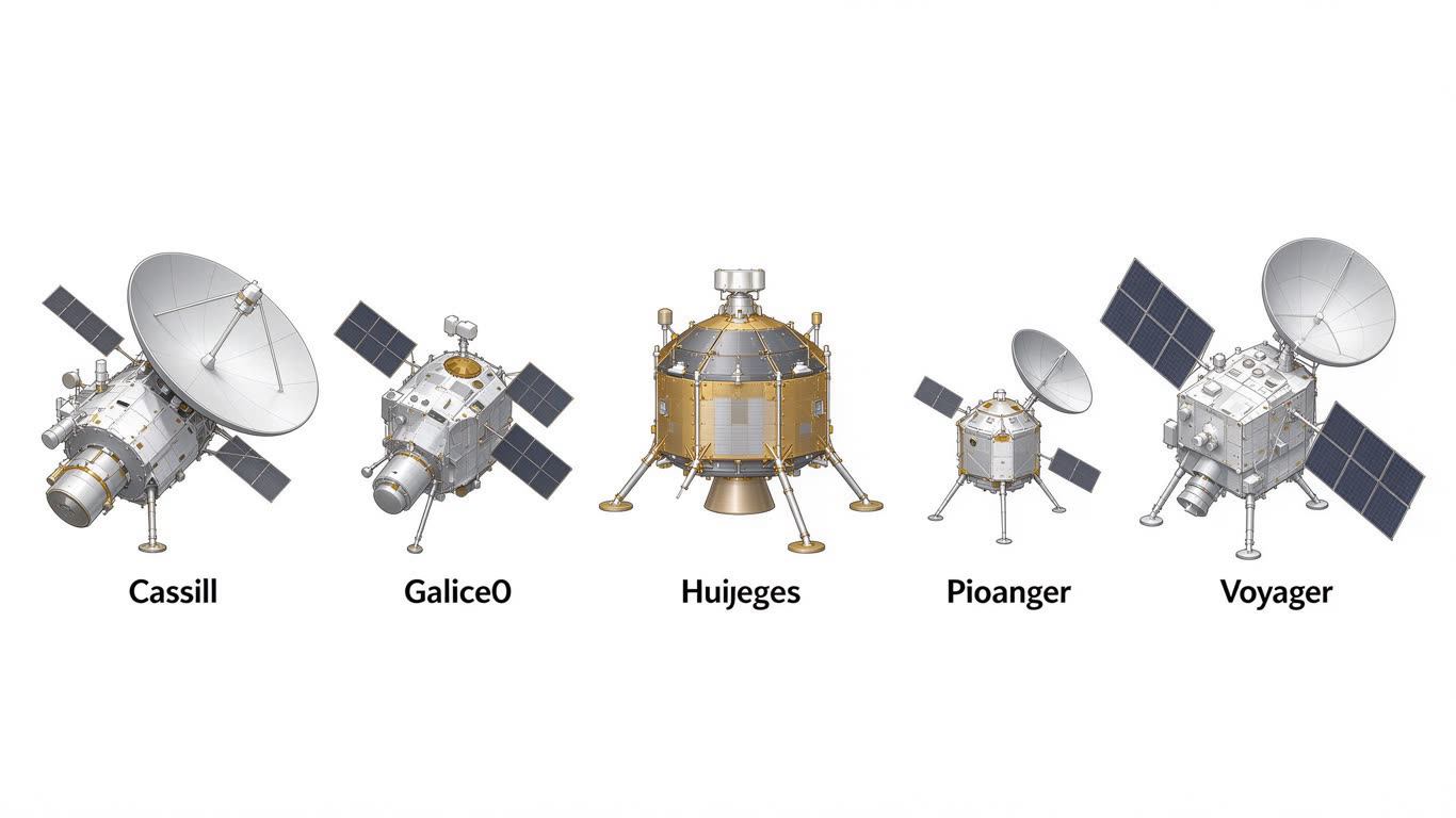 Space probe annotated picture vocabulary with labeled objects