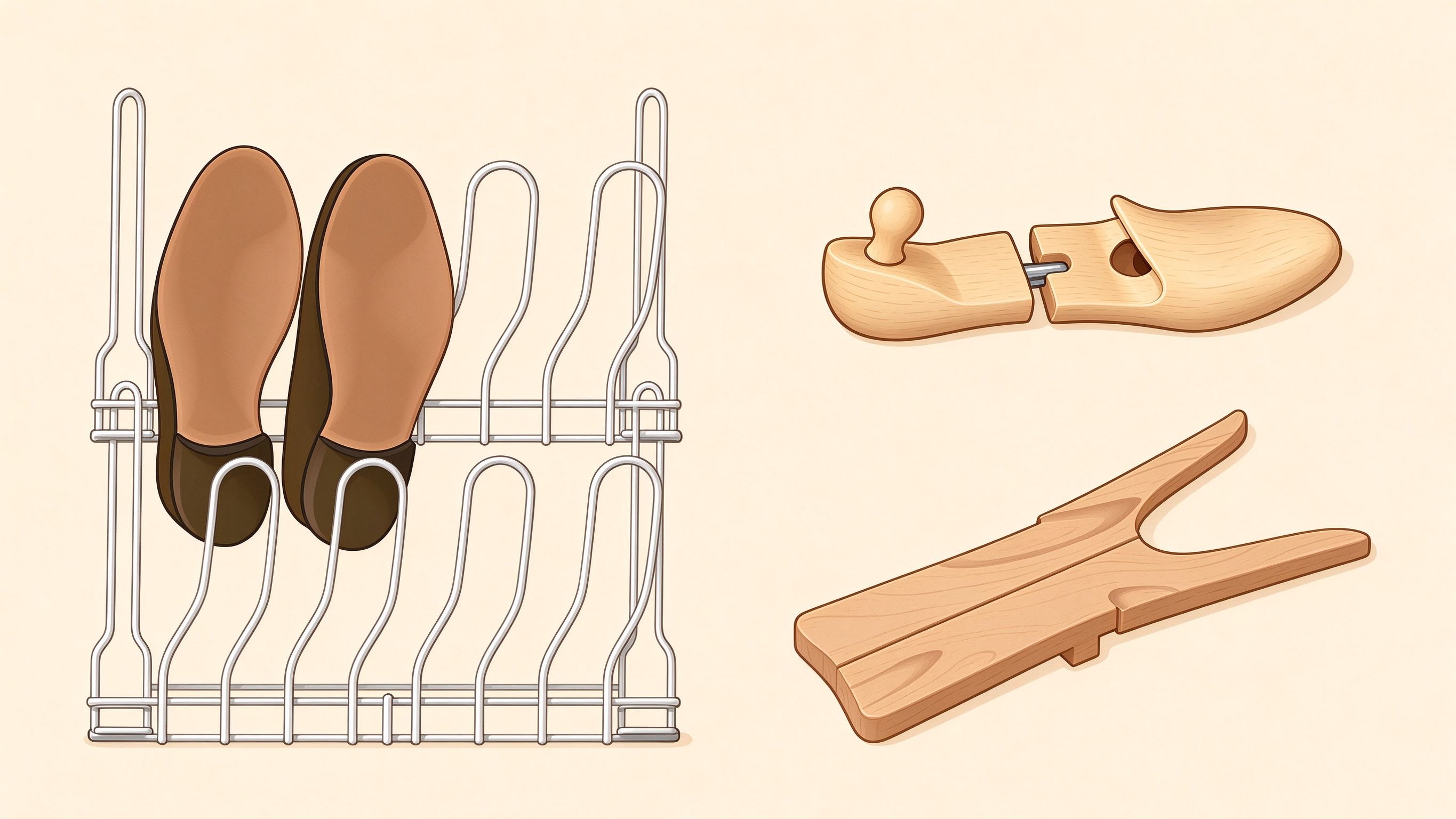 Shoe Accessories 2 annotated picture vocabulary with labeled objects