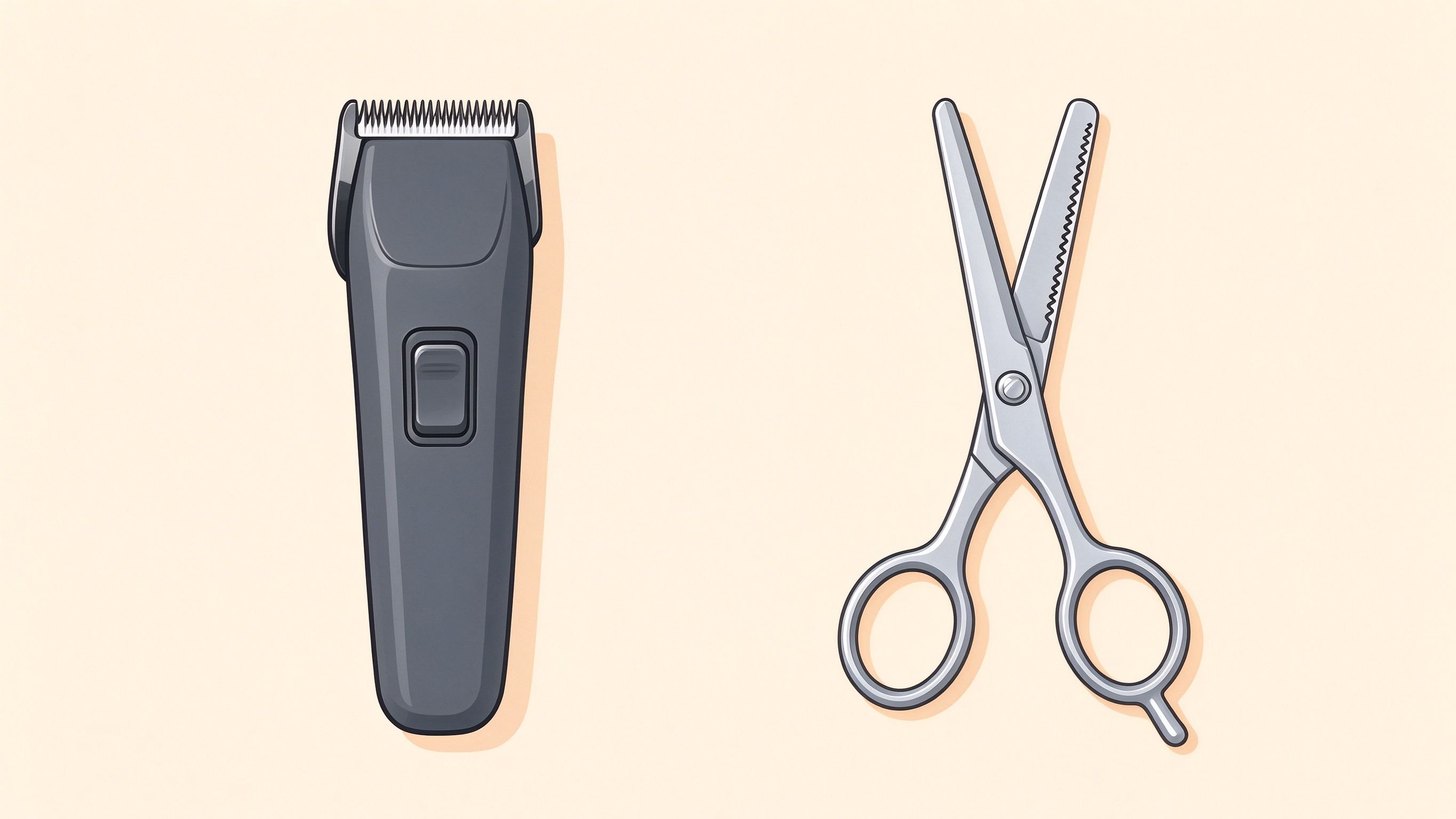 Scissors annotated picture vocabulary with labeled objects