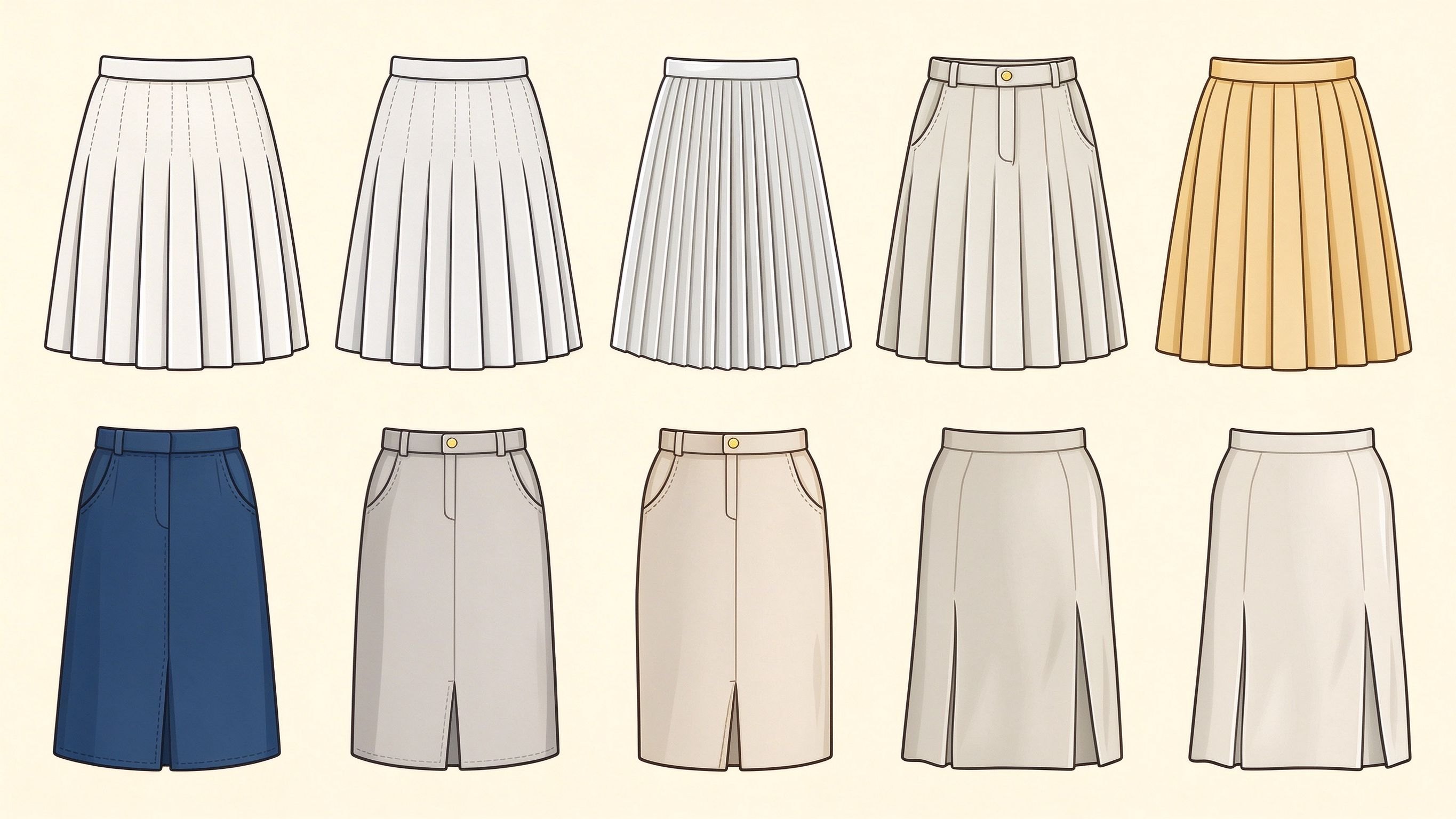 Pleats examples annotated picture vocabulary with labeled objects