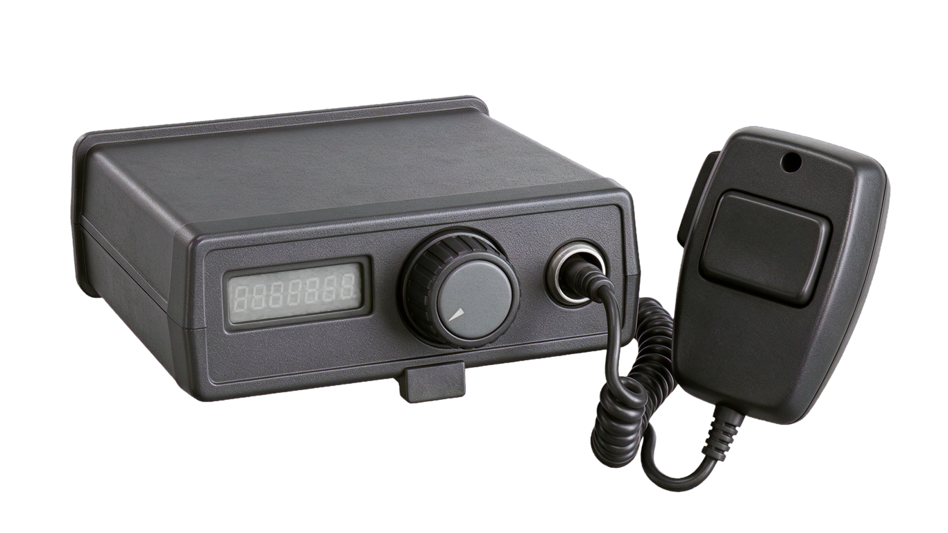 CB radio annotated picture vocabulary with labeled objects