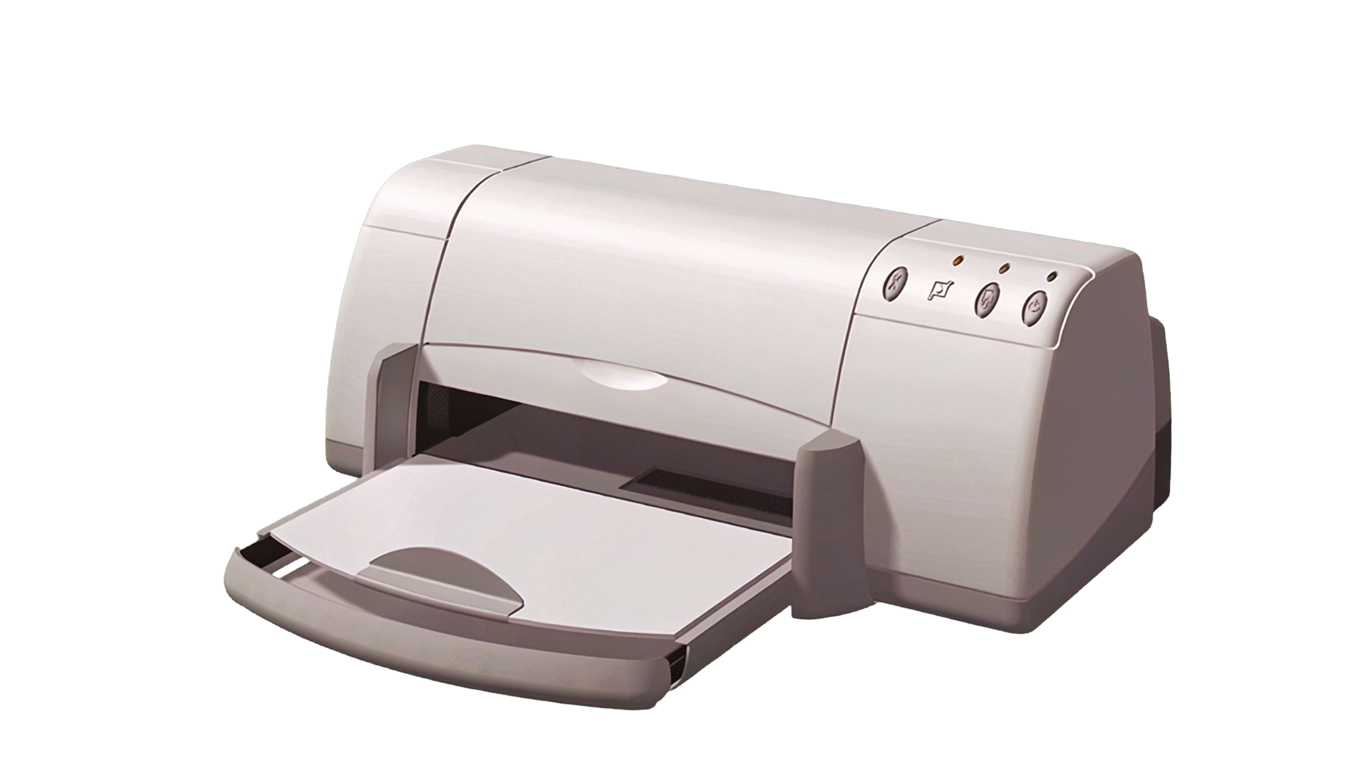 Inkjet printer annotated picture vocabulary with labeled objects