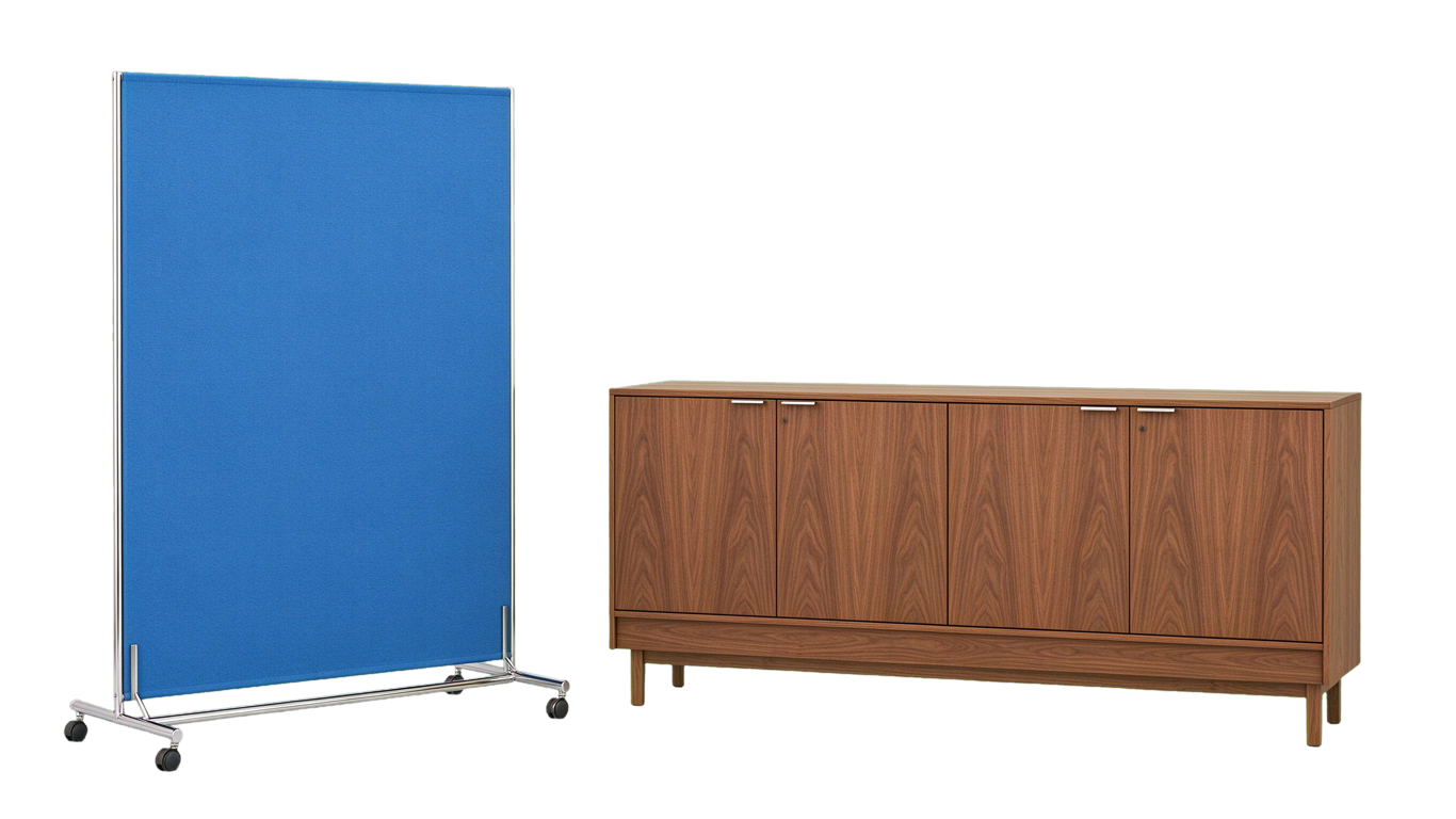 Storage furniture 3 annotated picture vocabulary with labeled objects