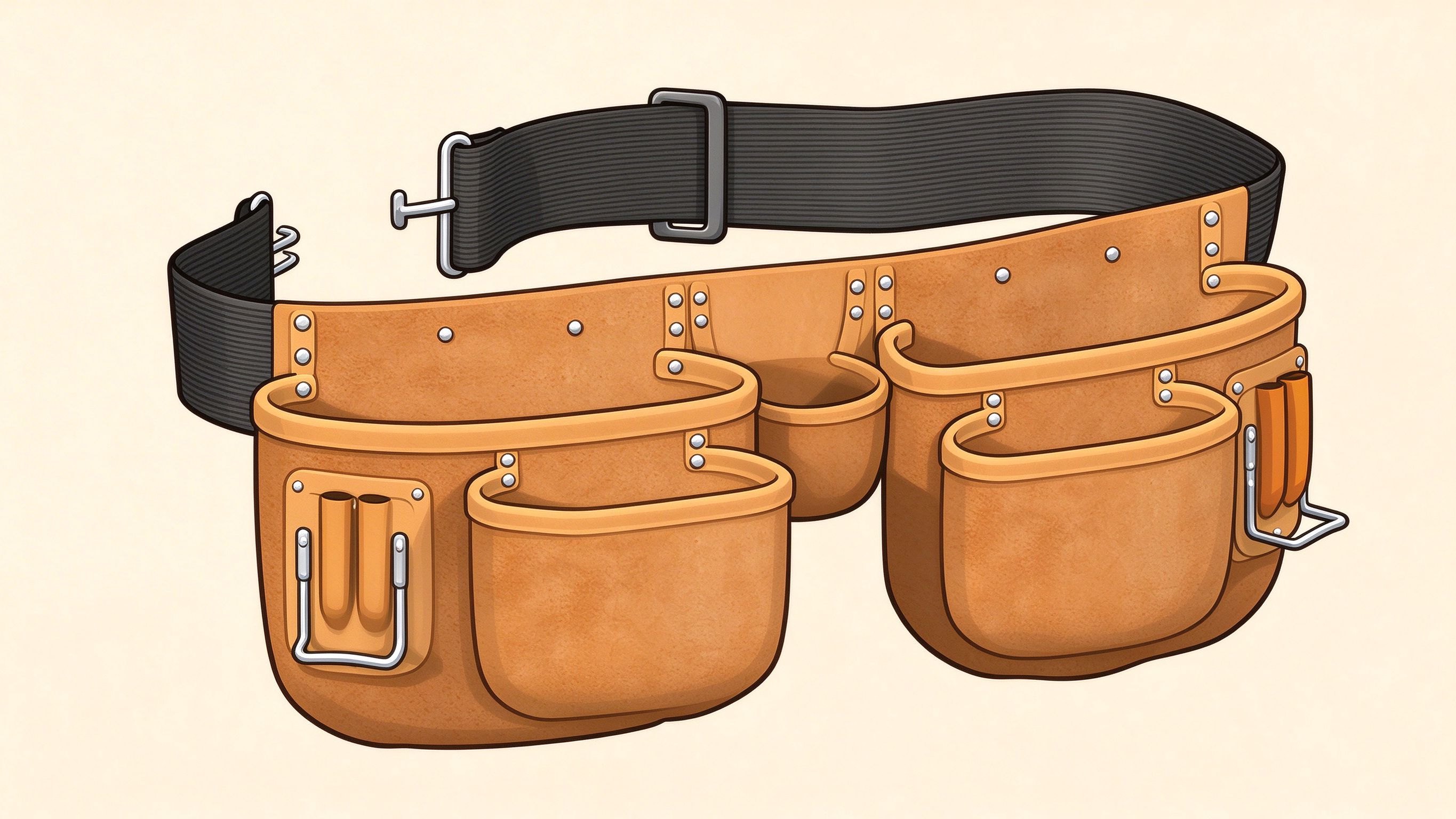 Tool belt annotated picture vocabulary with labeled objects