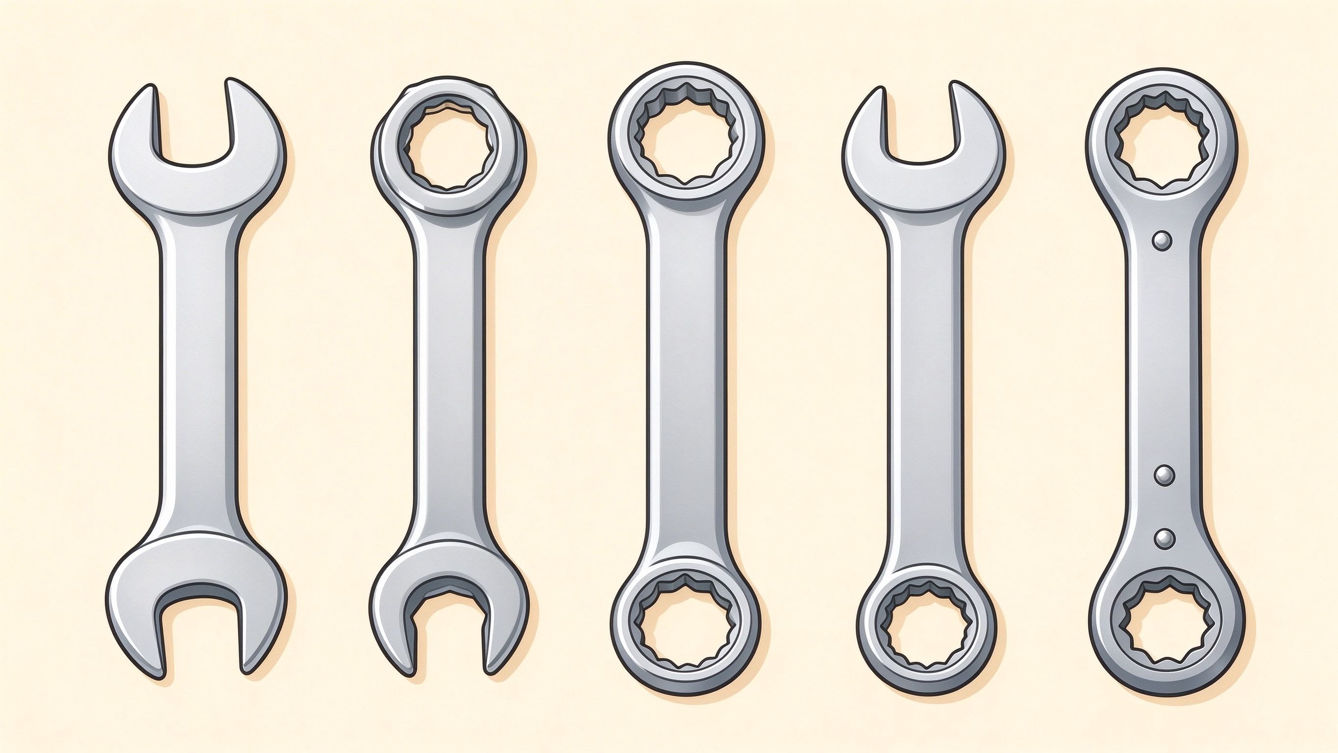 Wrenches annotated picture vocabulary with labeled objects