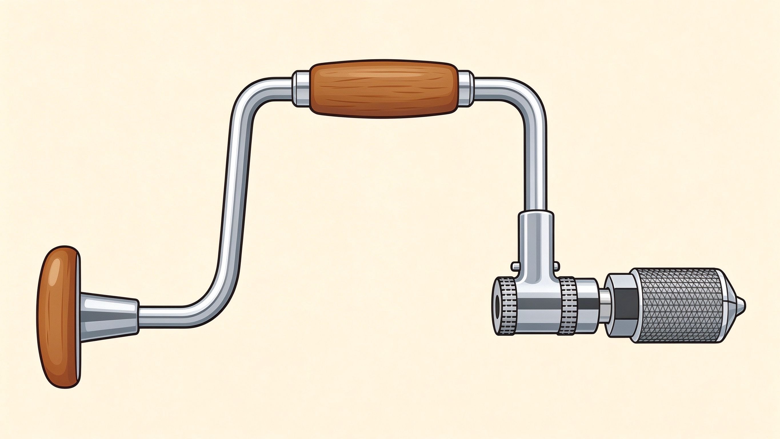 Hand drill annotated picture vocabulary with labeled objects