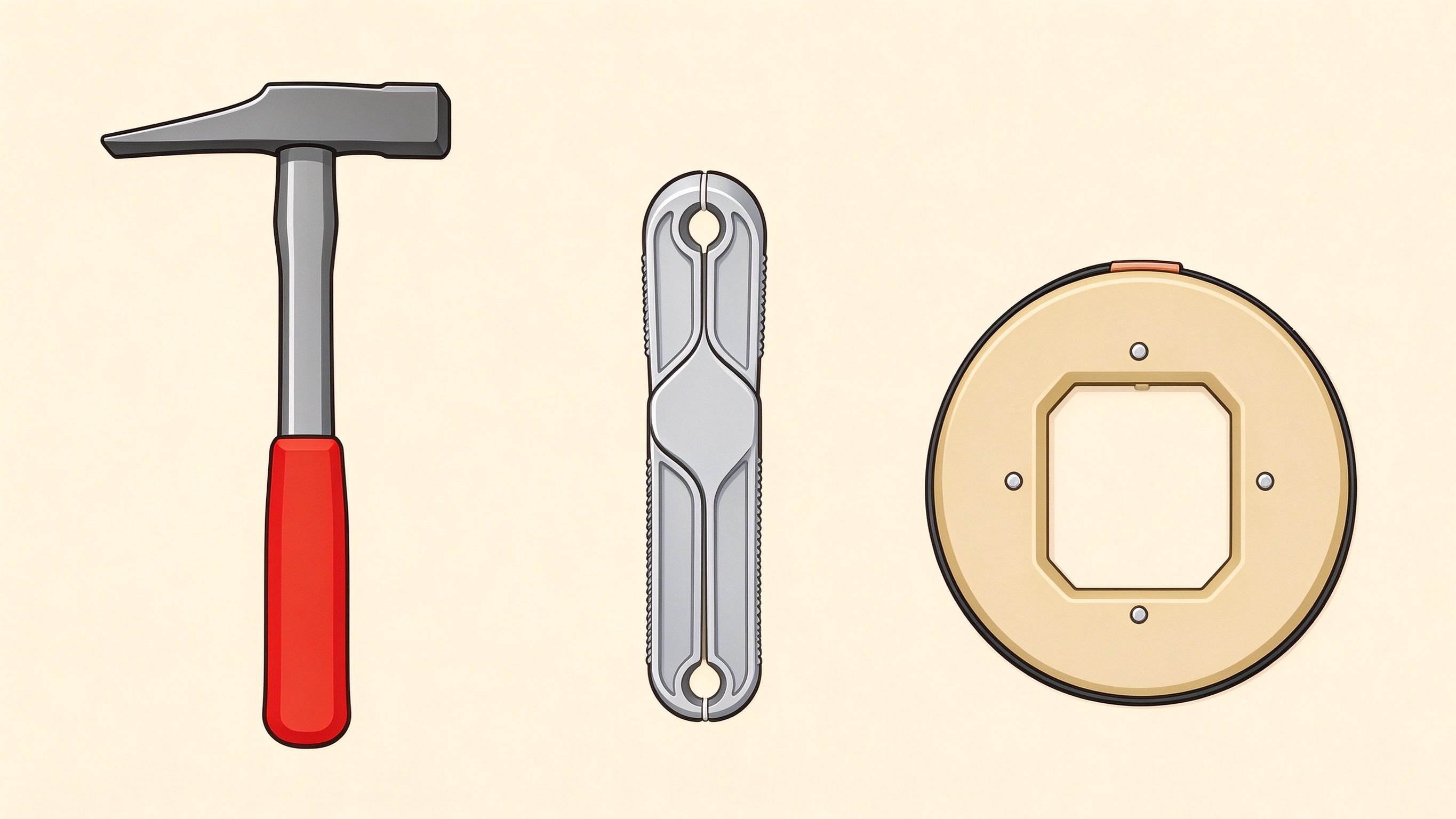 Electrical tools annotated picture vocabulary with labeled objects
