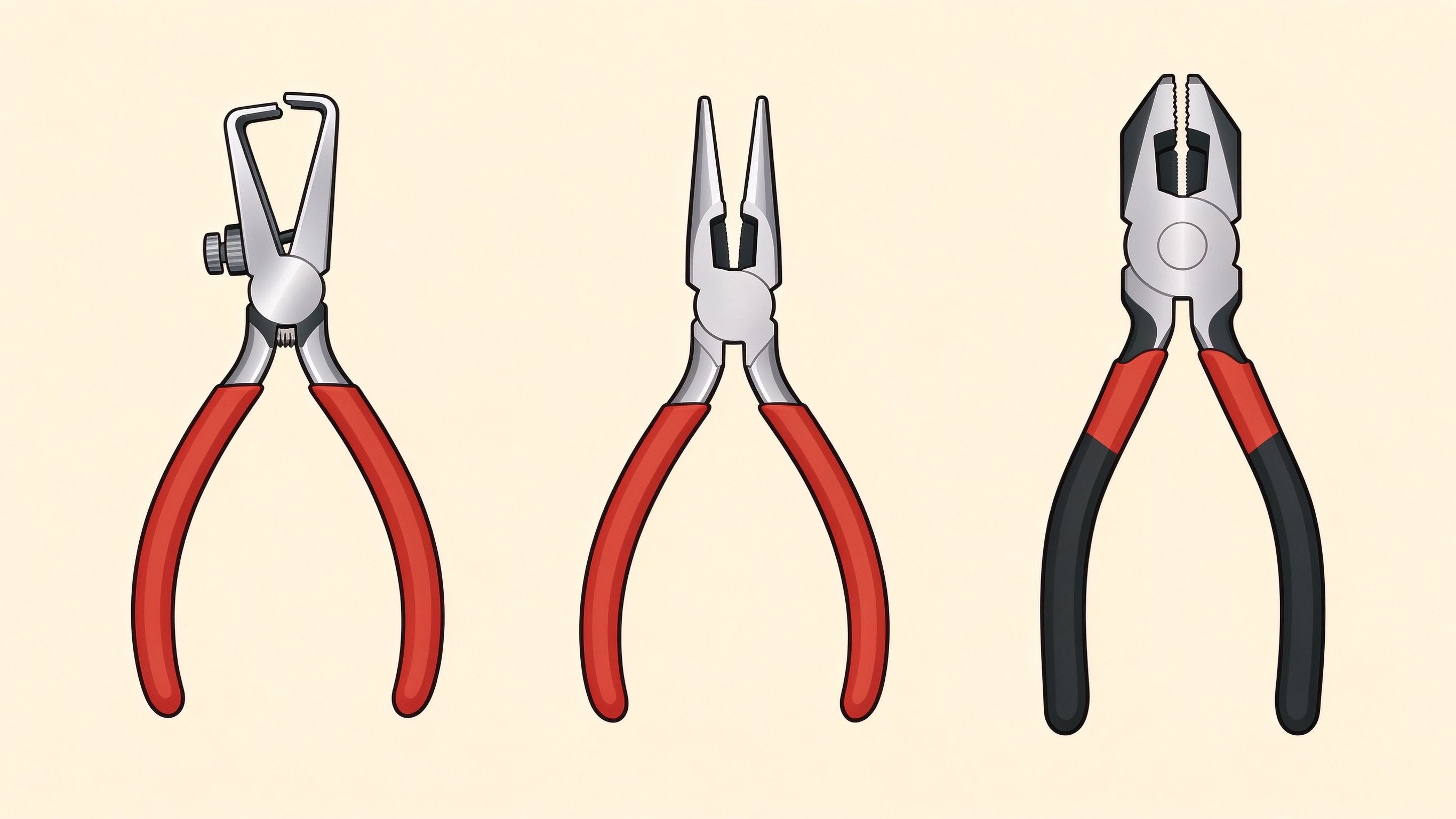 Electrical tools annotated picture vocabulary with labeled objects