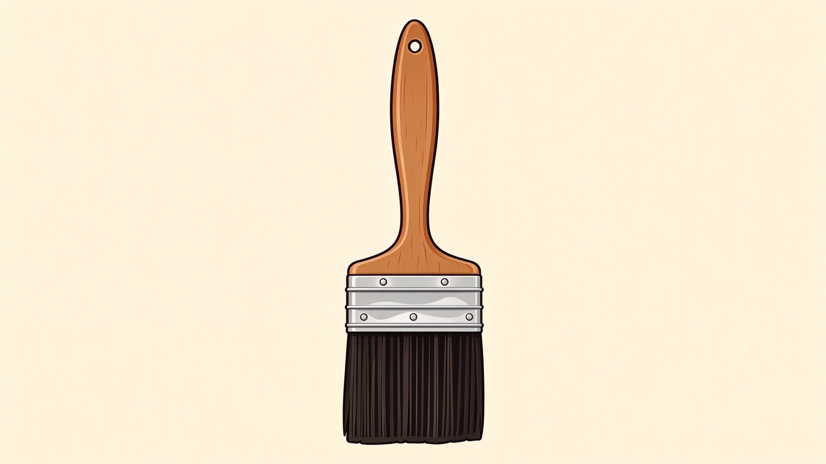 Brushes annotated picture vocabulary with labeled objects
