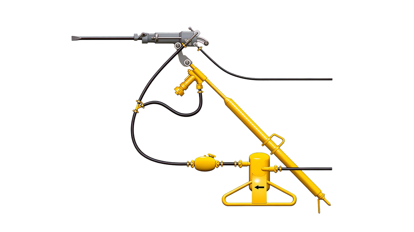 Air-leg drill annotated picture vocabulary with labeled objects