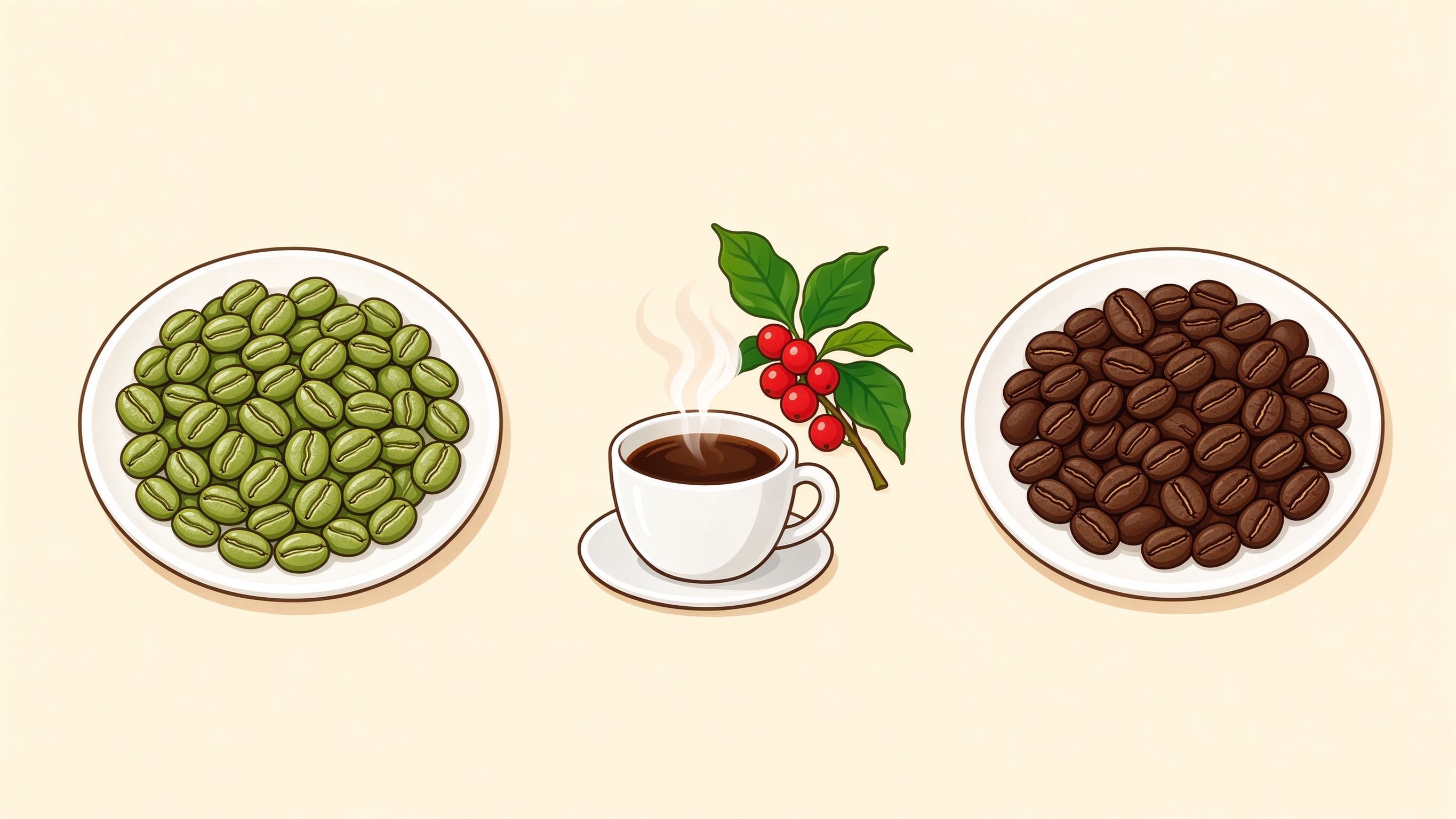 Coffee annotated picture vocabulary with labeled objects