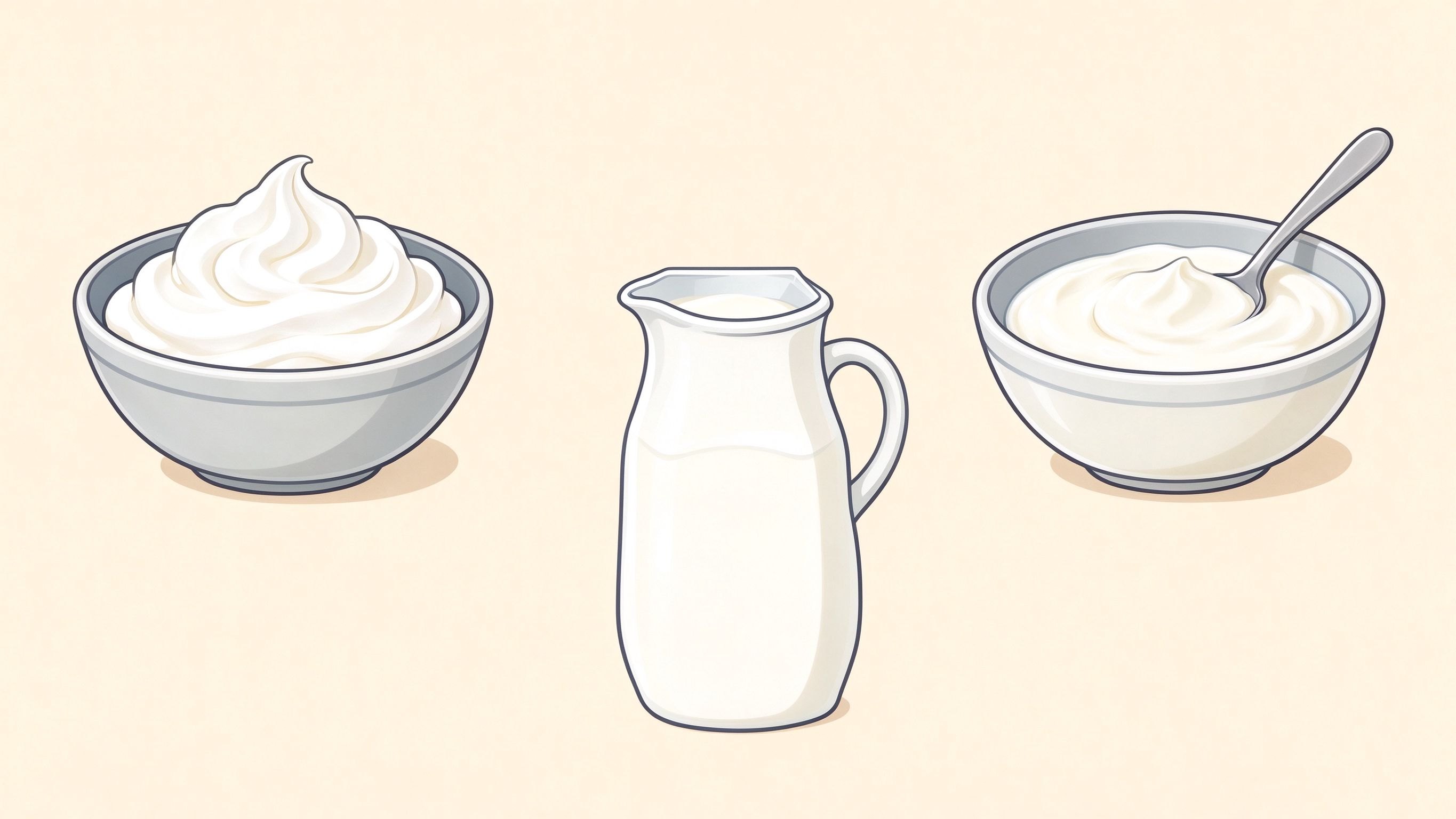 Cream annotated picture vocabulary with labeled objects