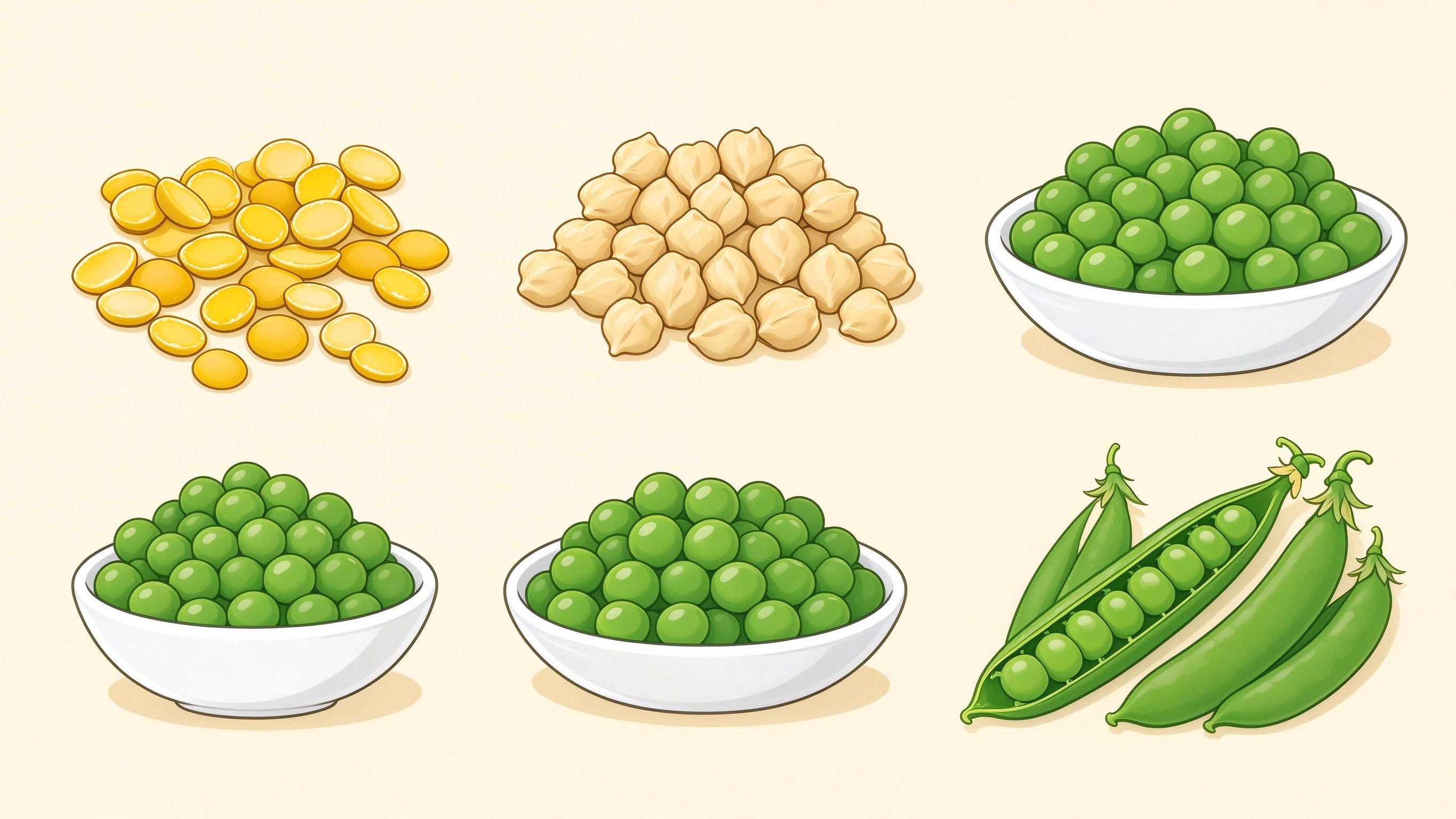 Peas annotated picture vocabulary with labeled objects
