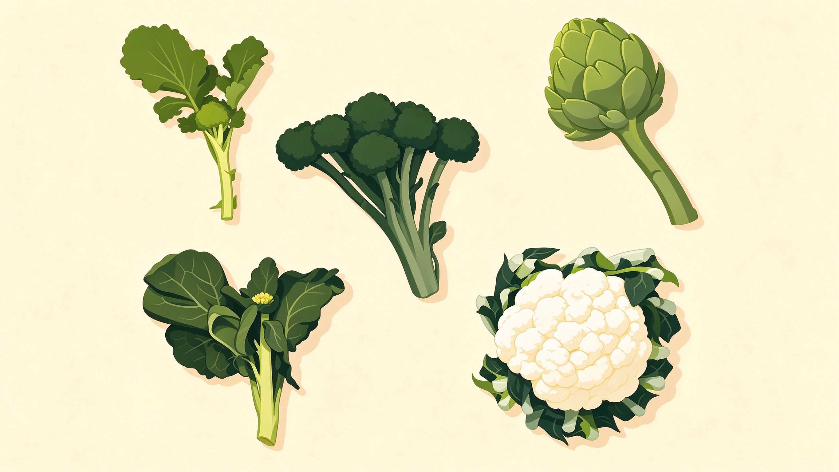 Flower vegetables annotated picture vocabulary with labeled objects