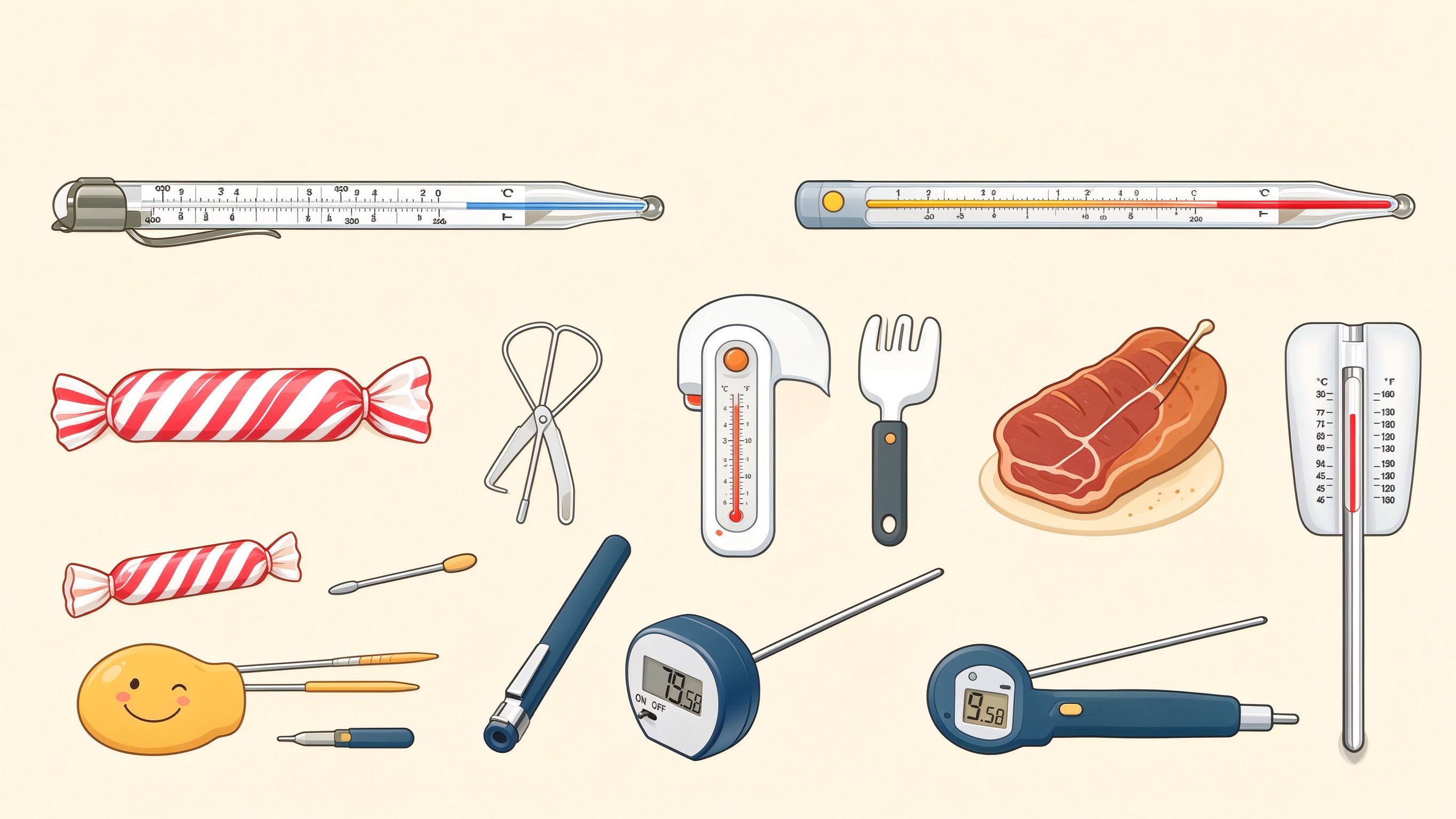 Measuring utensils II annotated picture vocabulary with labeled objects