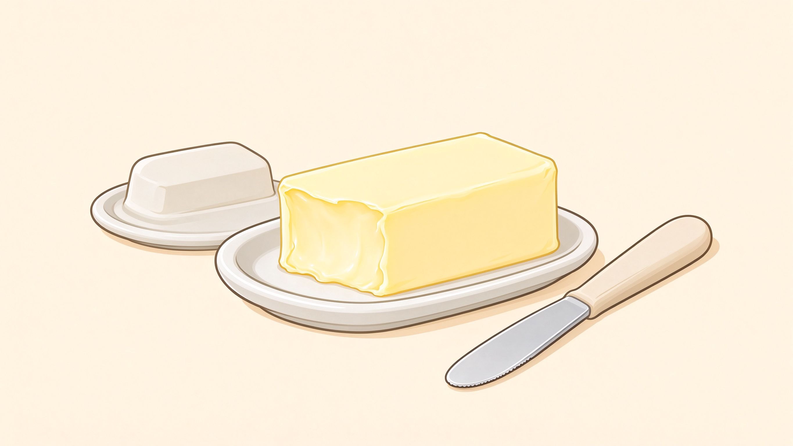 Butter annotated picture vocabulary with labeled objects