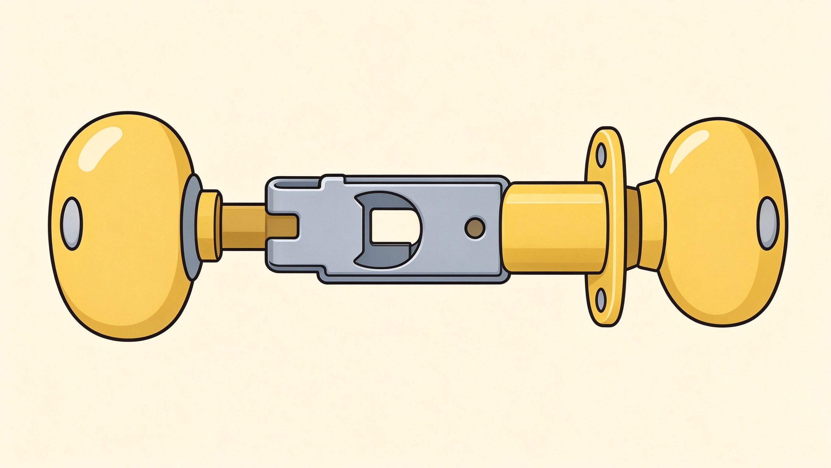 Tubular lock annotated picture vocabulary with labeled objects