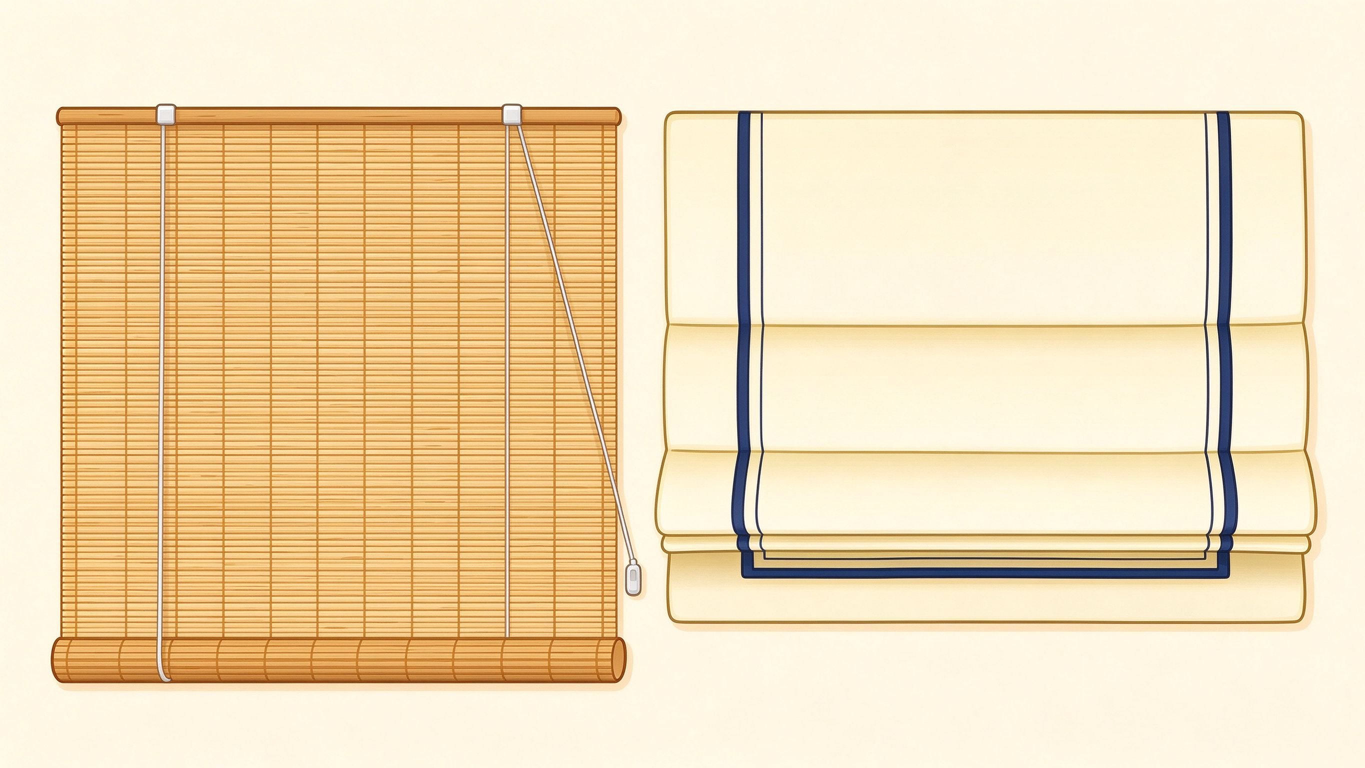 Window blinds annotated picture vocabulary with labeled objects