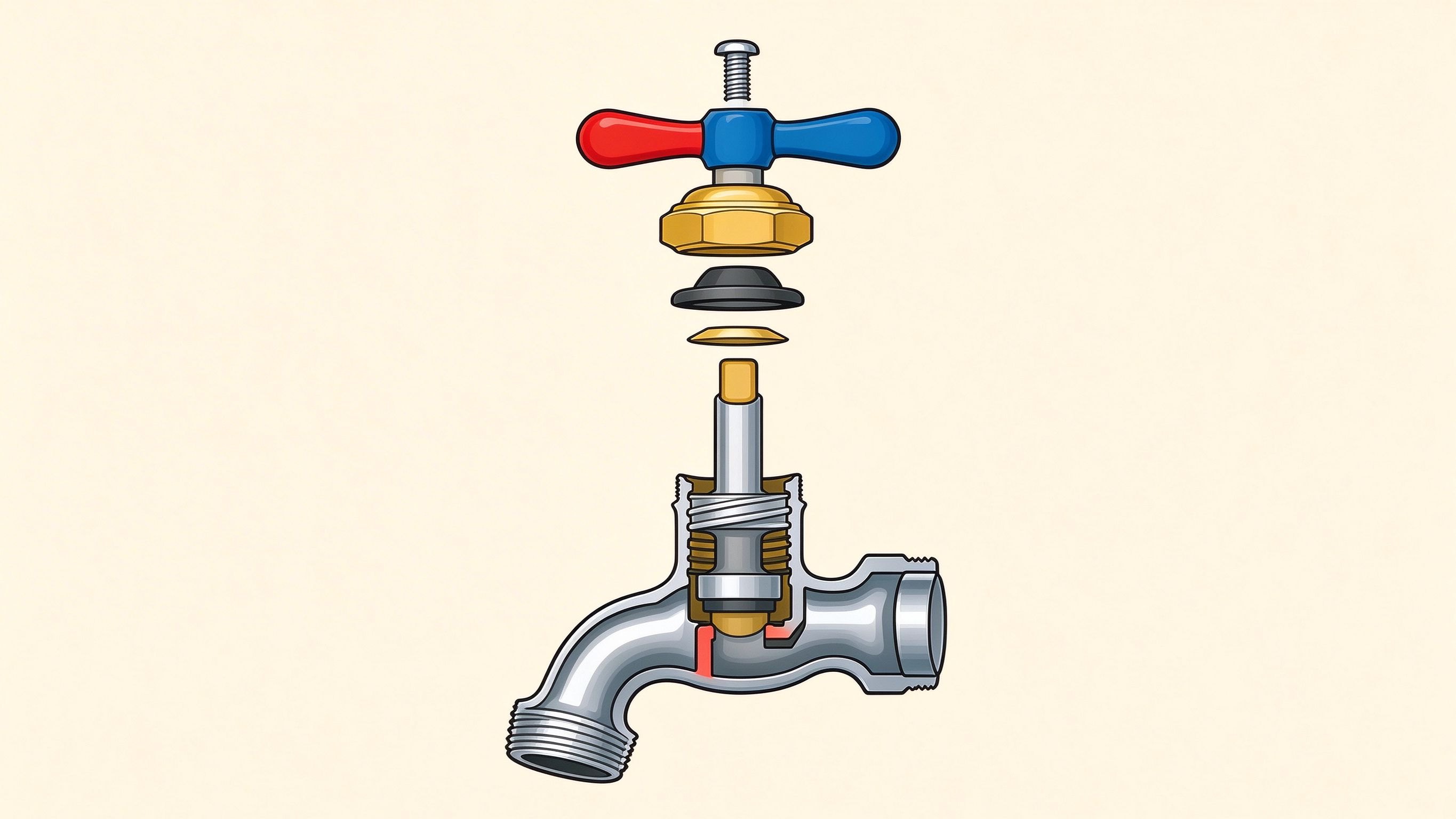 Faucet annotated picture vocabulary with labeled objects