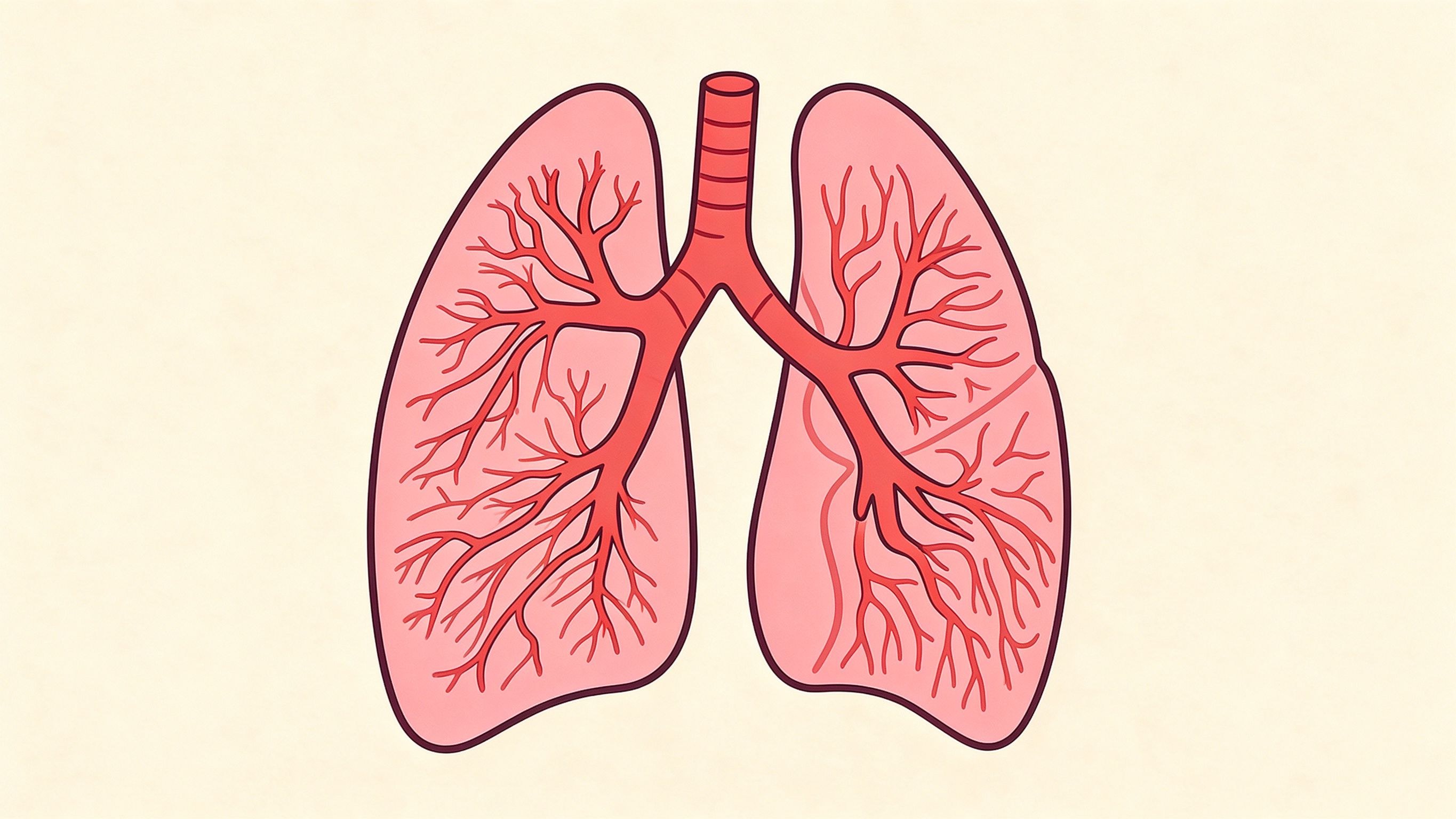 Lungs annotated picture vocabulary with labeled objects