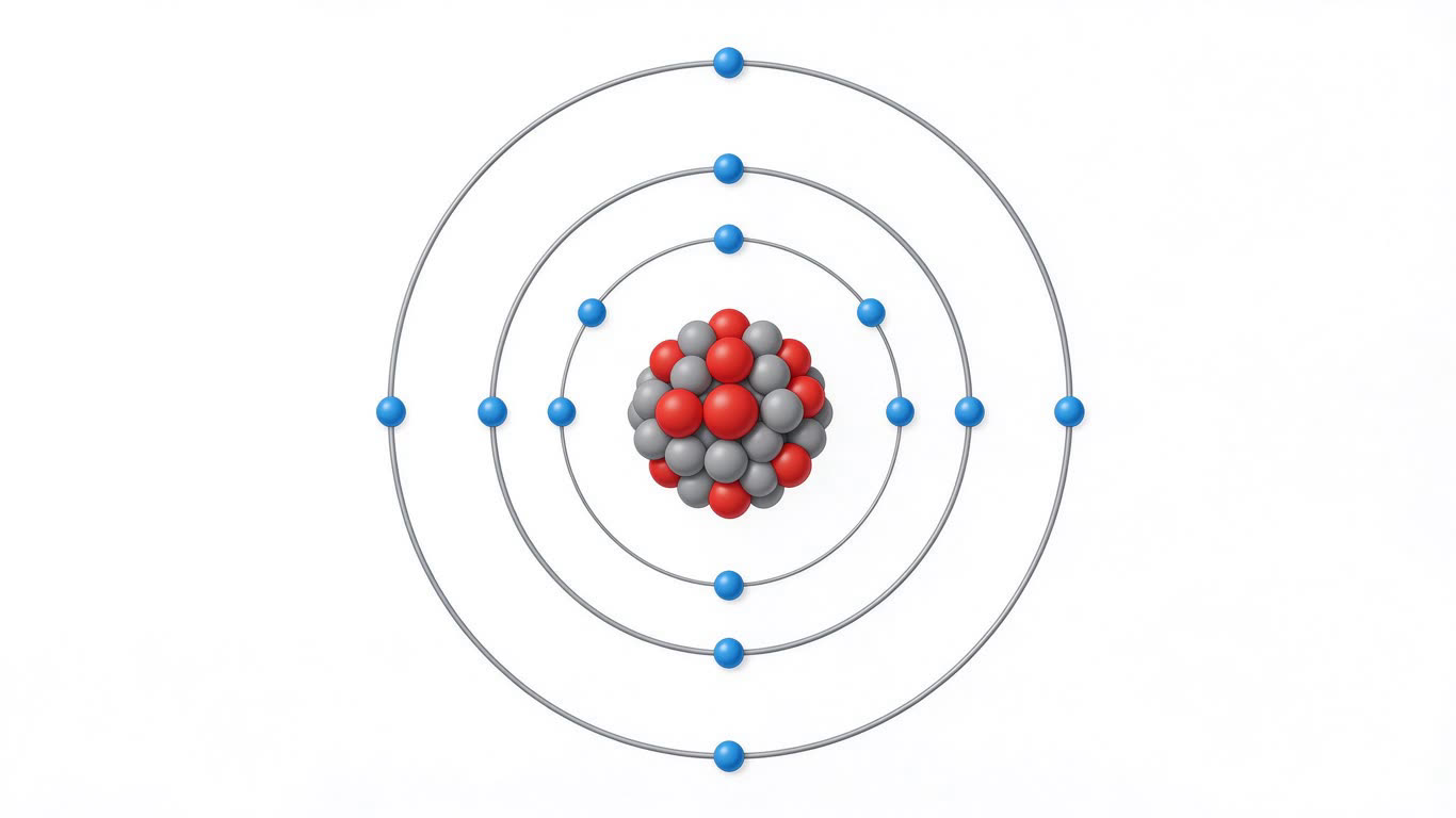 Atomic structure annotated picture vocabulary with labeled objects