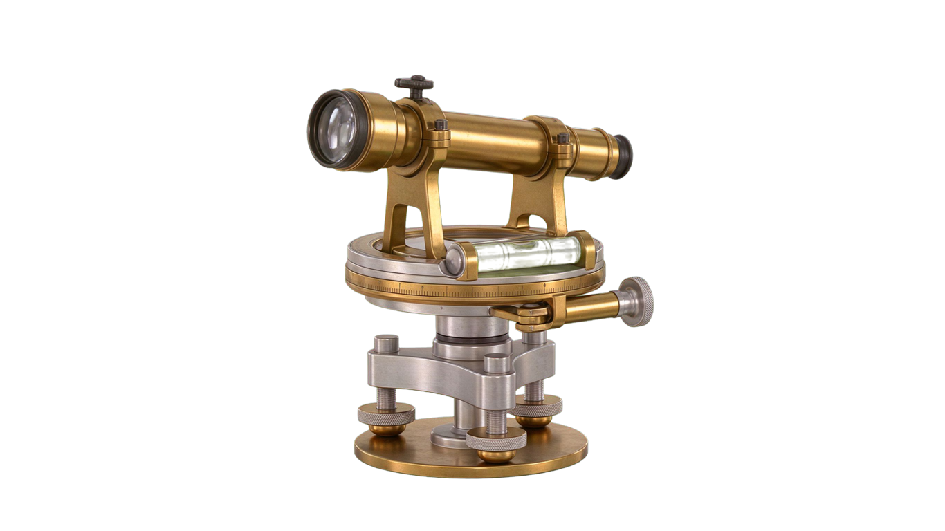 Theodolite annotated picture vocabulary with labeled objects