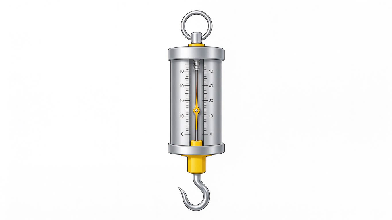 Spring scale annotated picture vocabulary with labeled objects