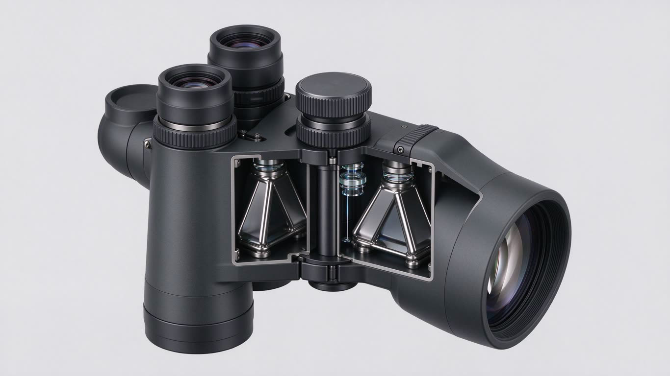 Binoculars annotated picture vocabulary with labeled objects
