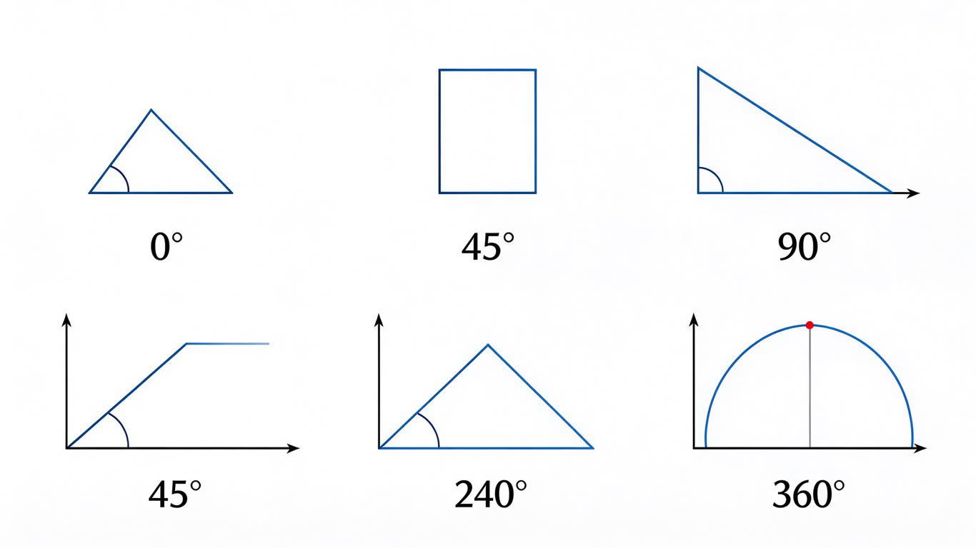 Examples of angles annotated picture vocabulary with labeled objects