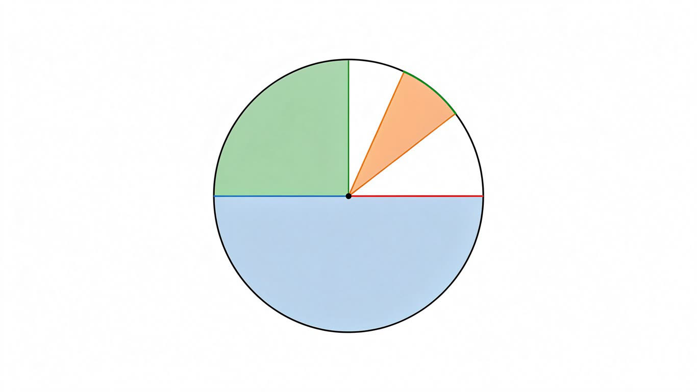 Plane figures of circles annotated picture vocabulary with labeled objects