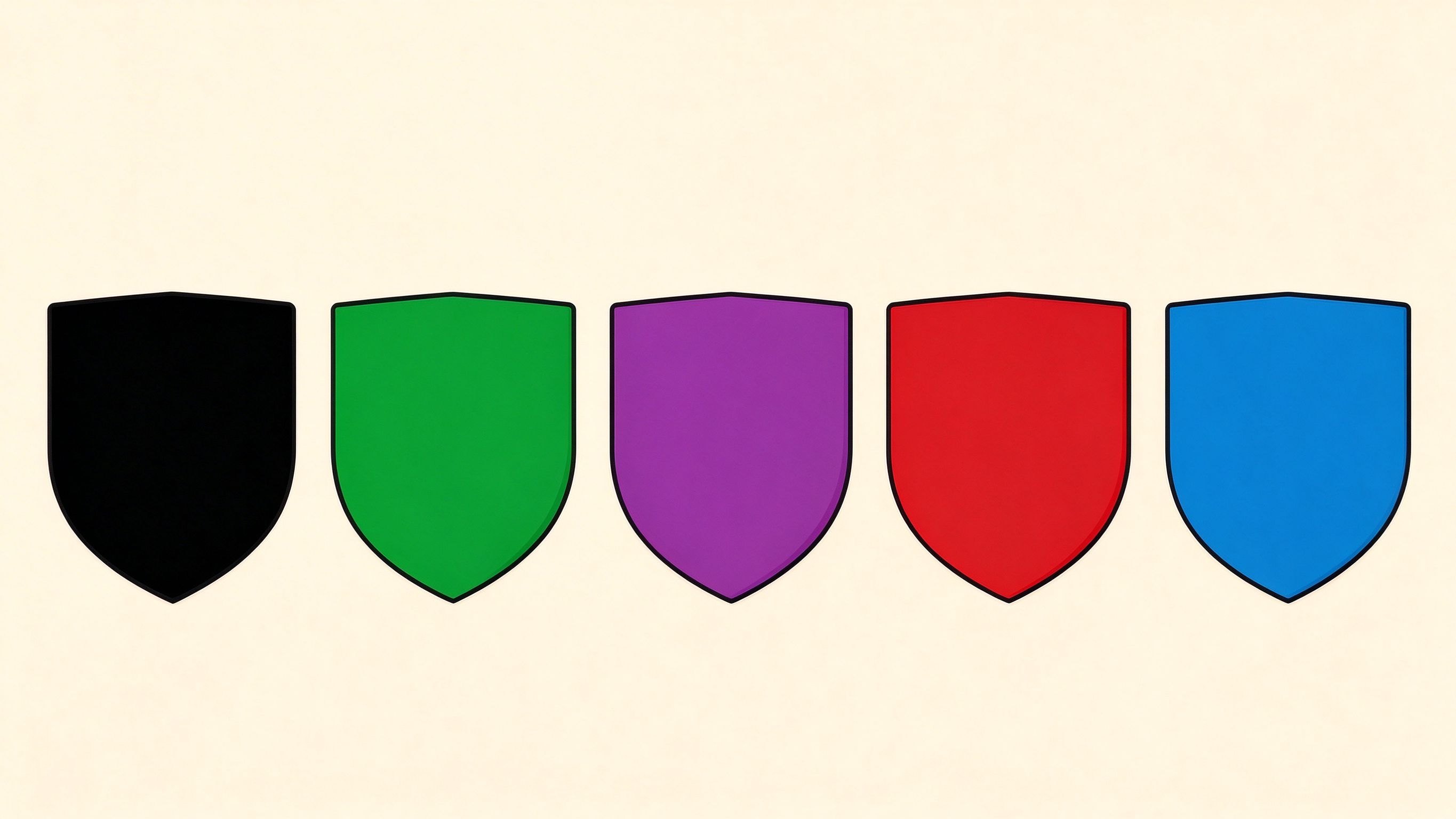 Heraldic Colors annotated picture vocabulary with labeled objects