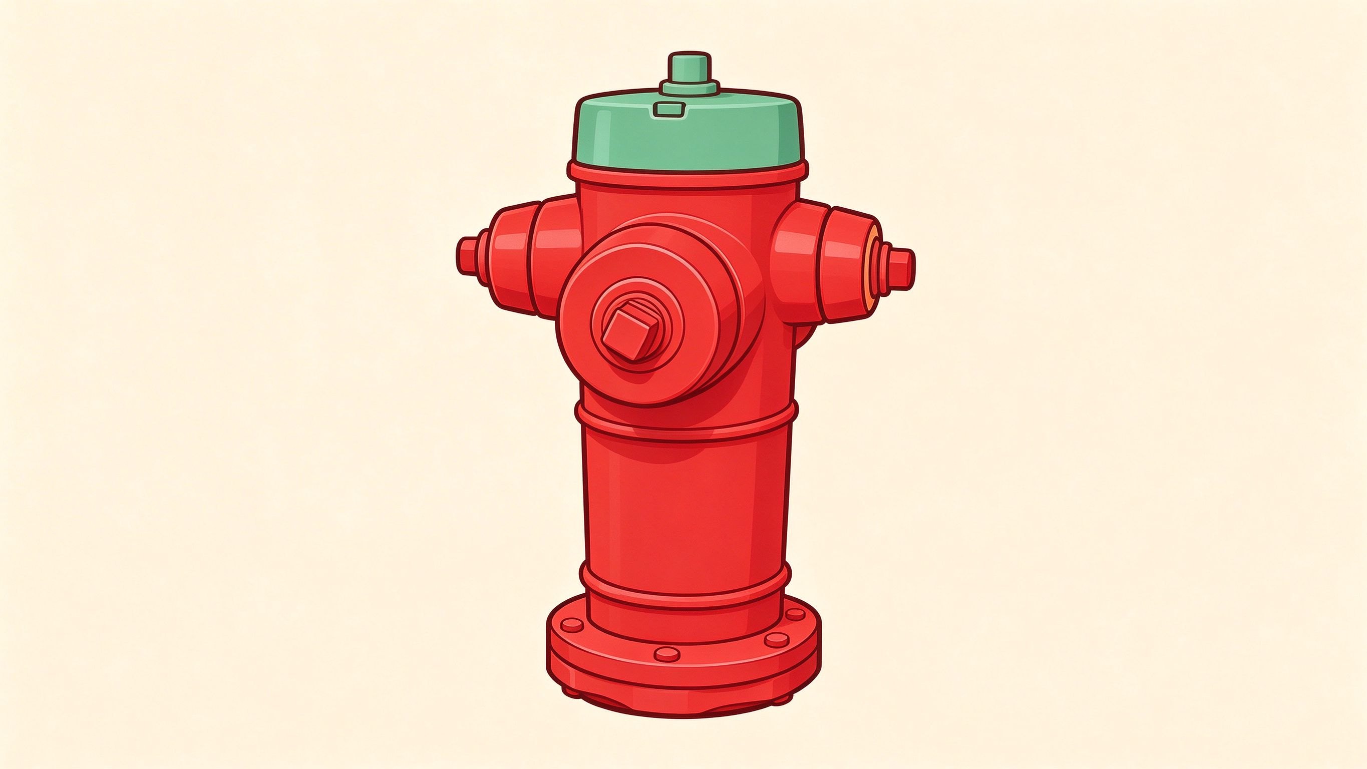 Fire Hydrant annotated picture vocabulary with labeled objects