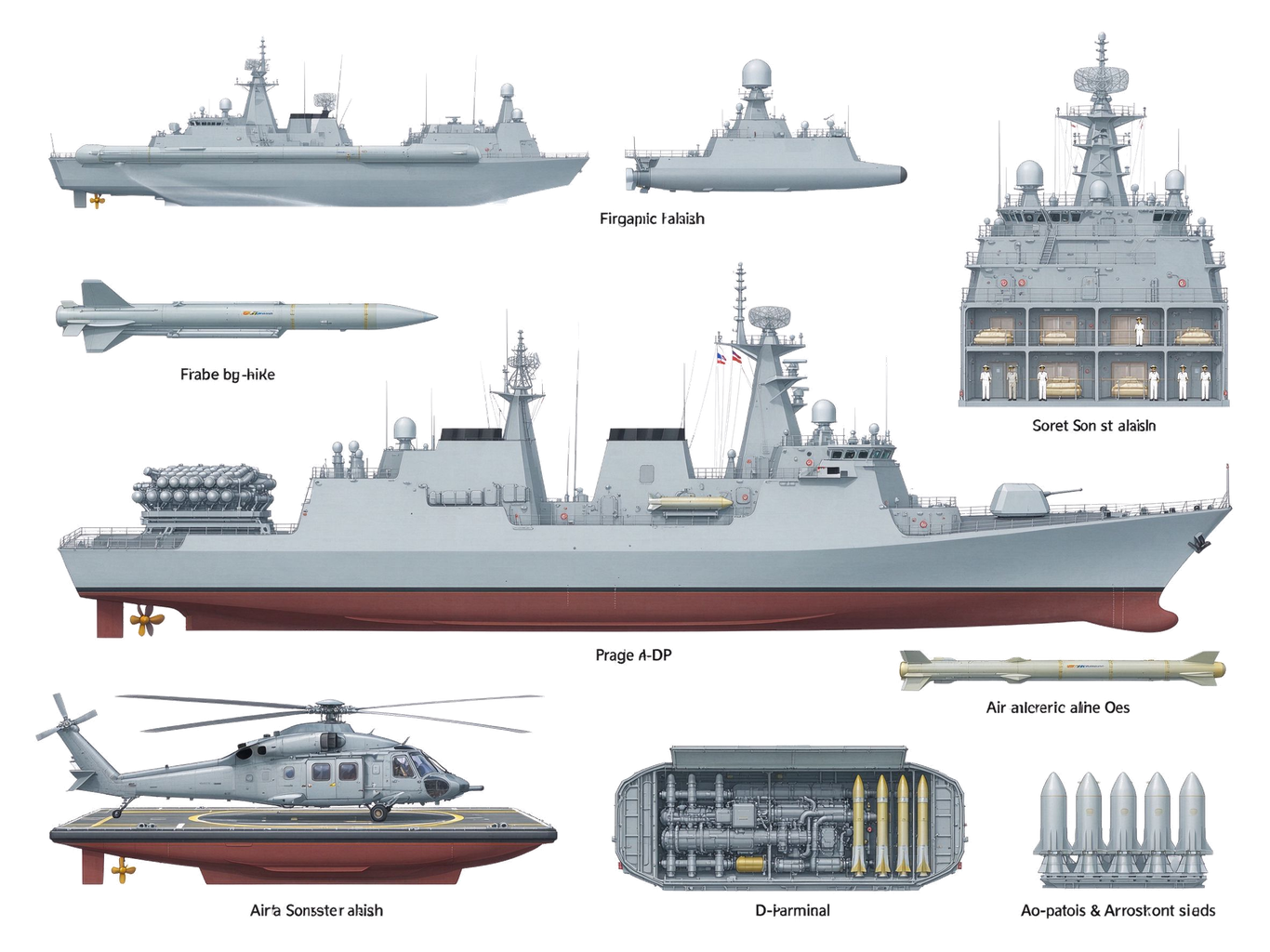 Frigate annotated picture vocabulary with labeled objects