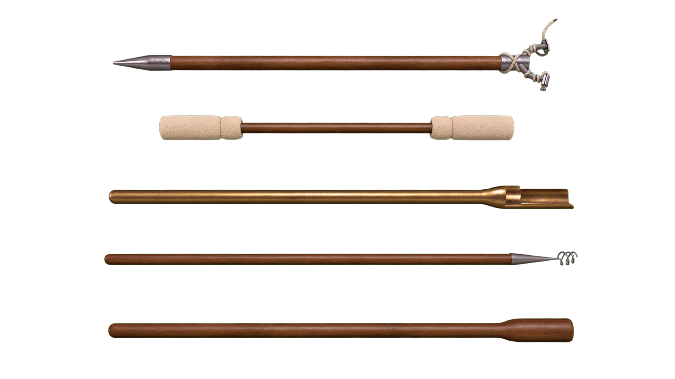 17th-century cannon firing accessories annotated picture vocabulary with labeled objects