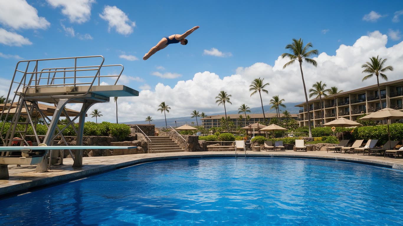Diving dive examples annotated picture vocabulary with labeled objects