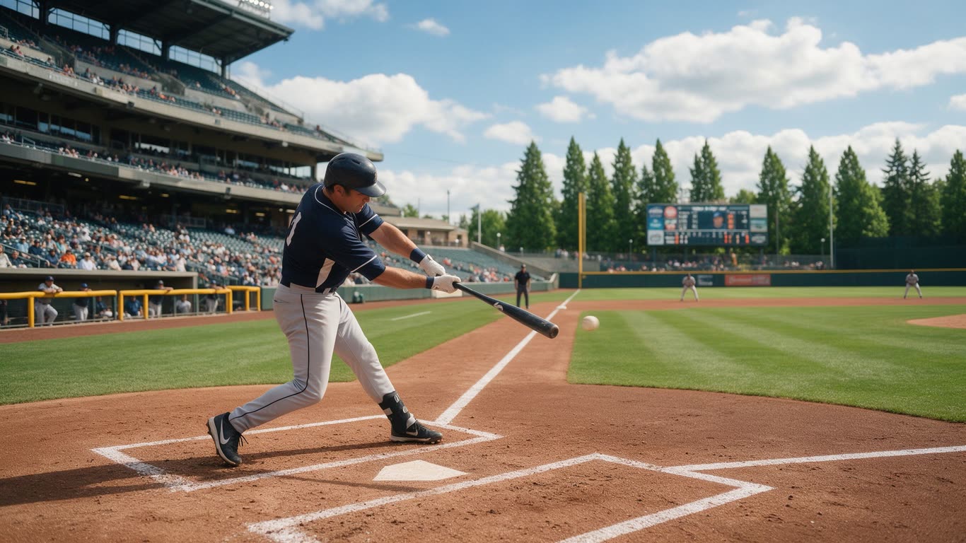 Baseball batter annotated picture vocabulary with labeled objects