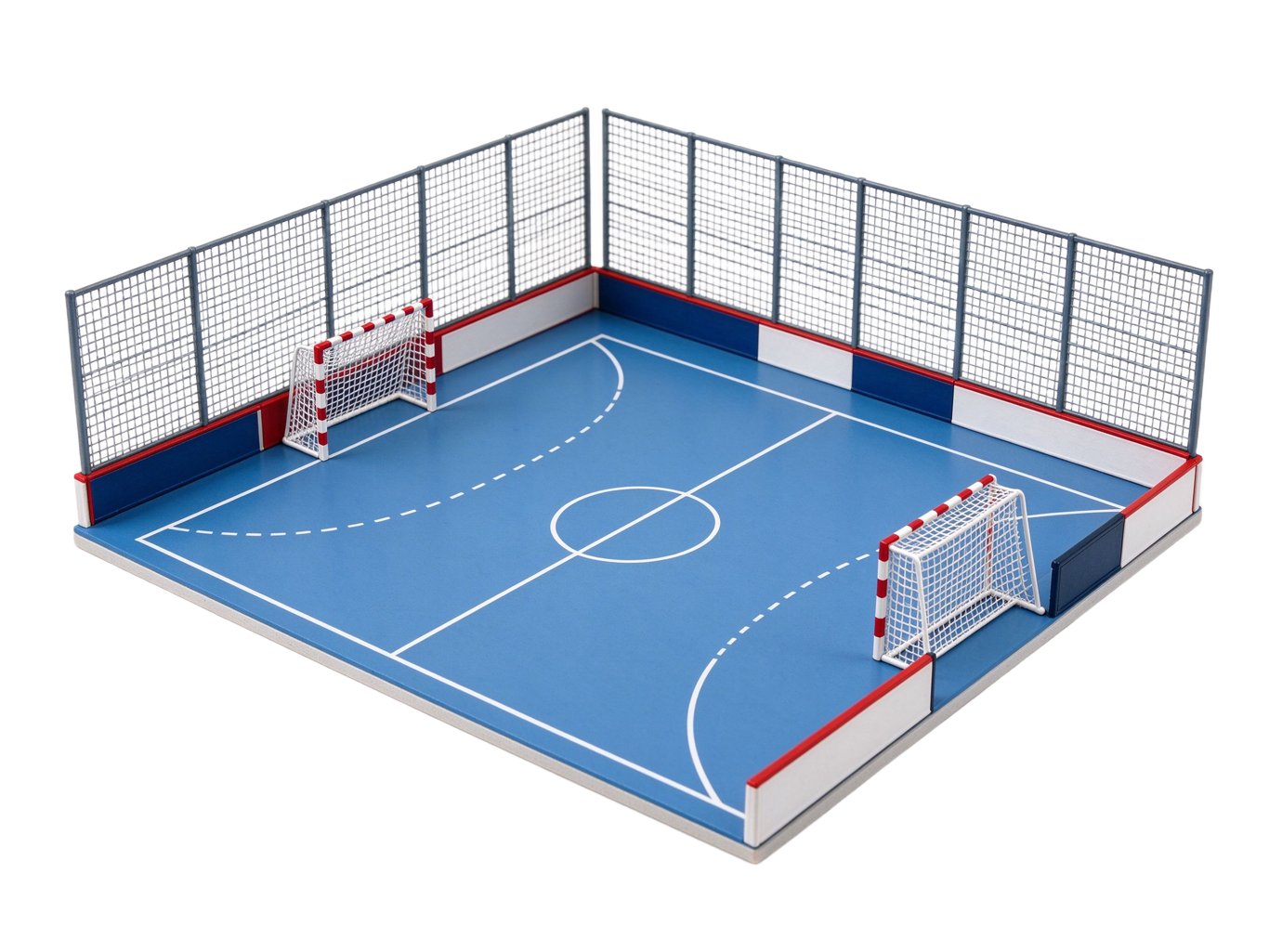 Handball player positions annotated picture vocabulary with labeled objects