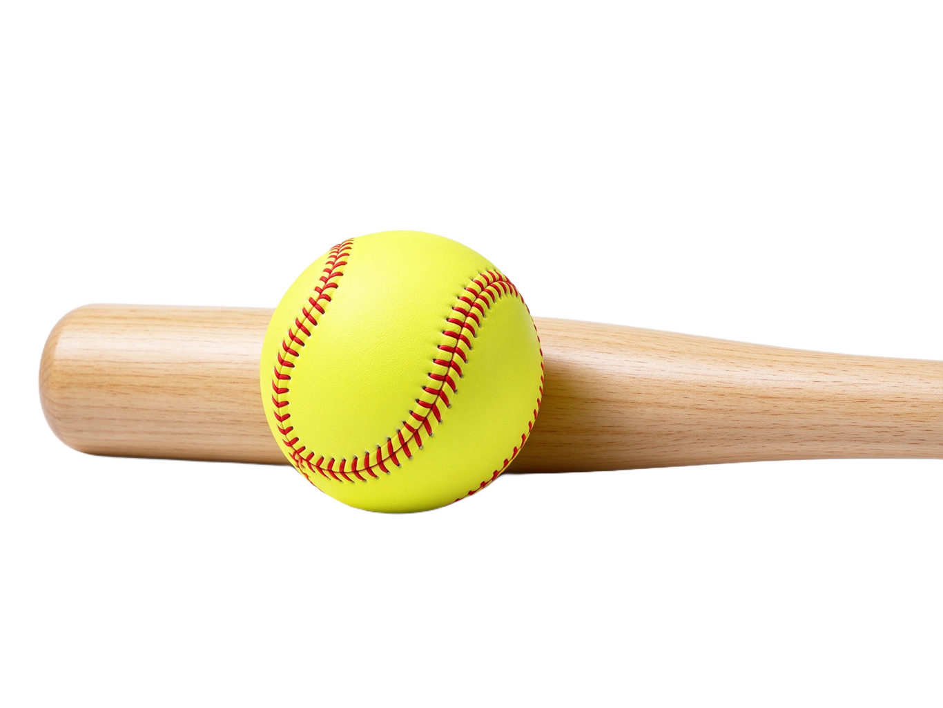 Softball annotated picture vocabulary with labeled objects