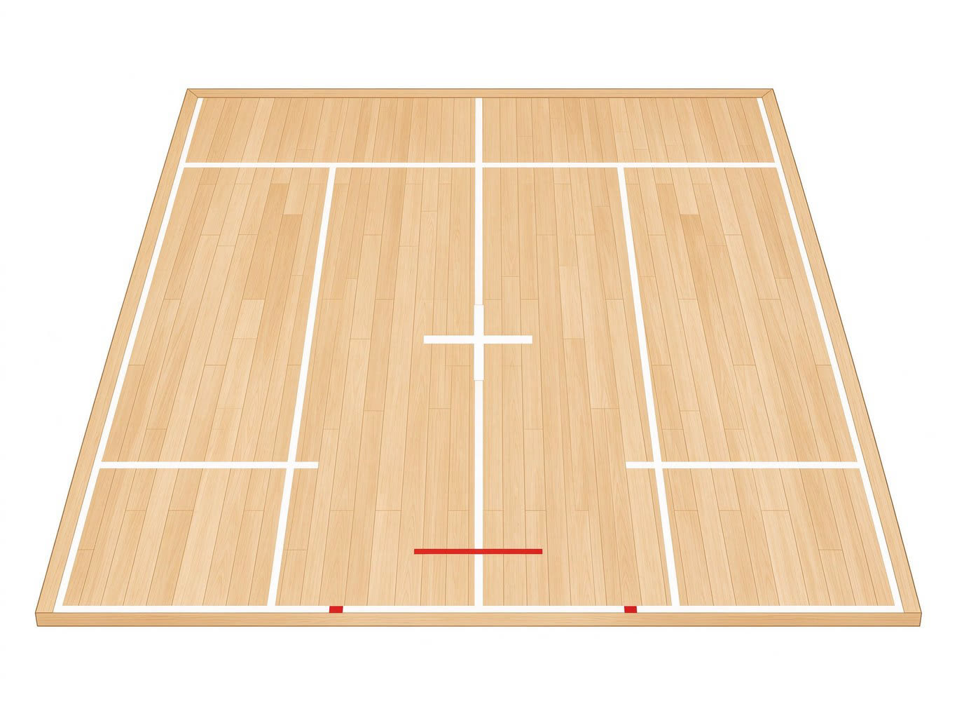 Kendo competition area annotated picture vocabulary with labeled objects