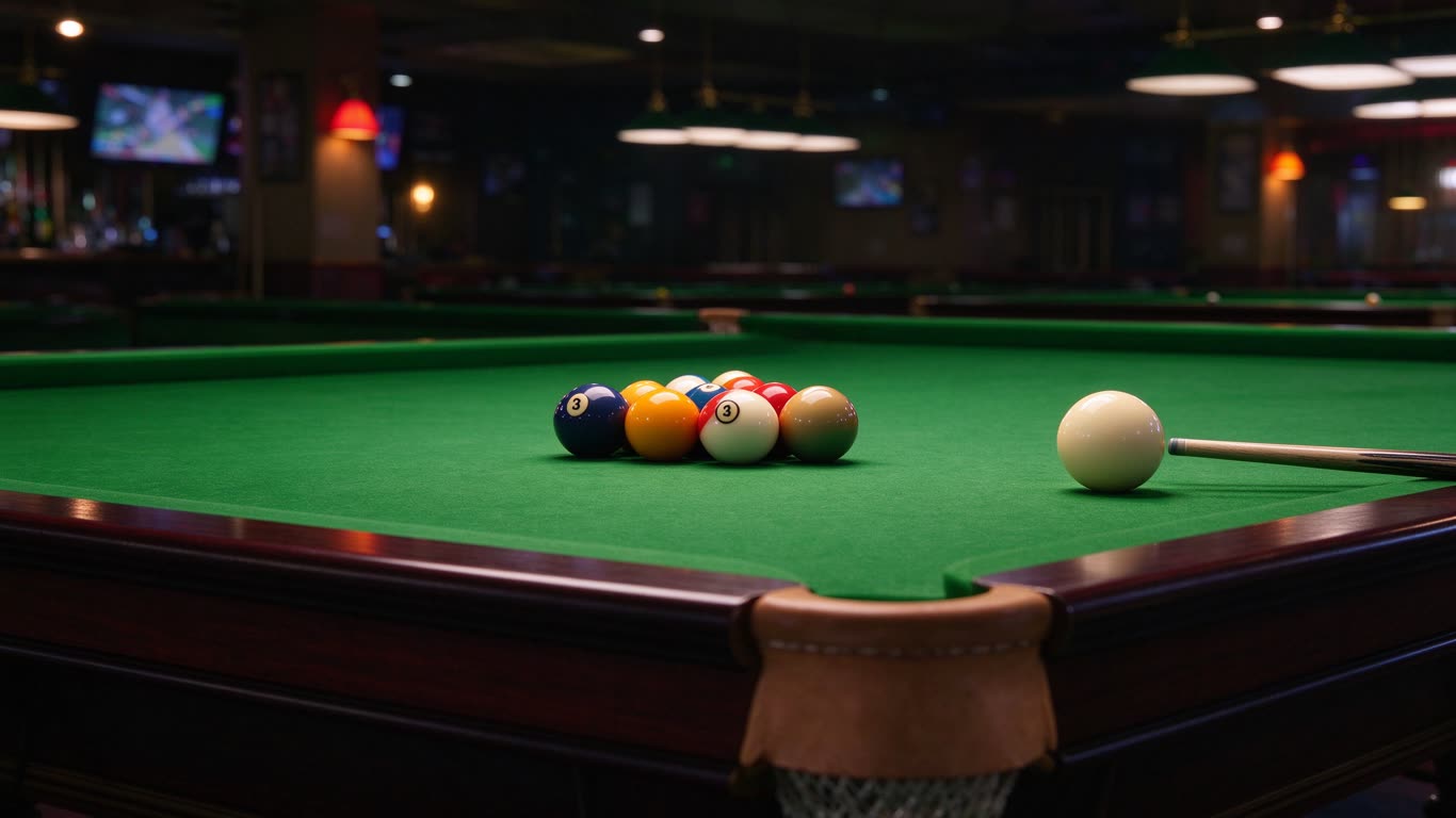 Billiards annotated picture vocabulary with labeled objects