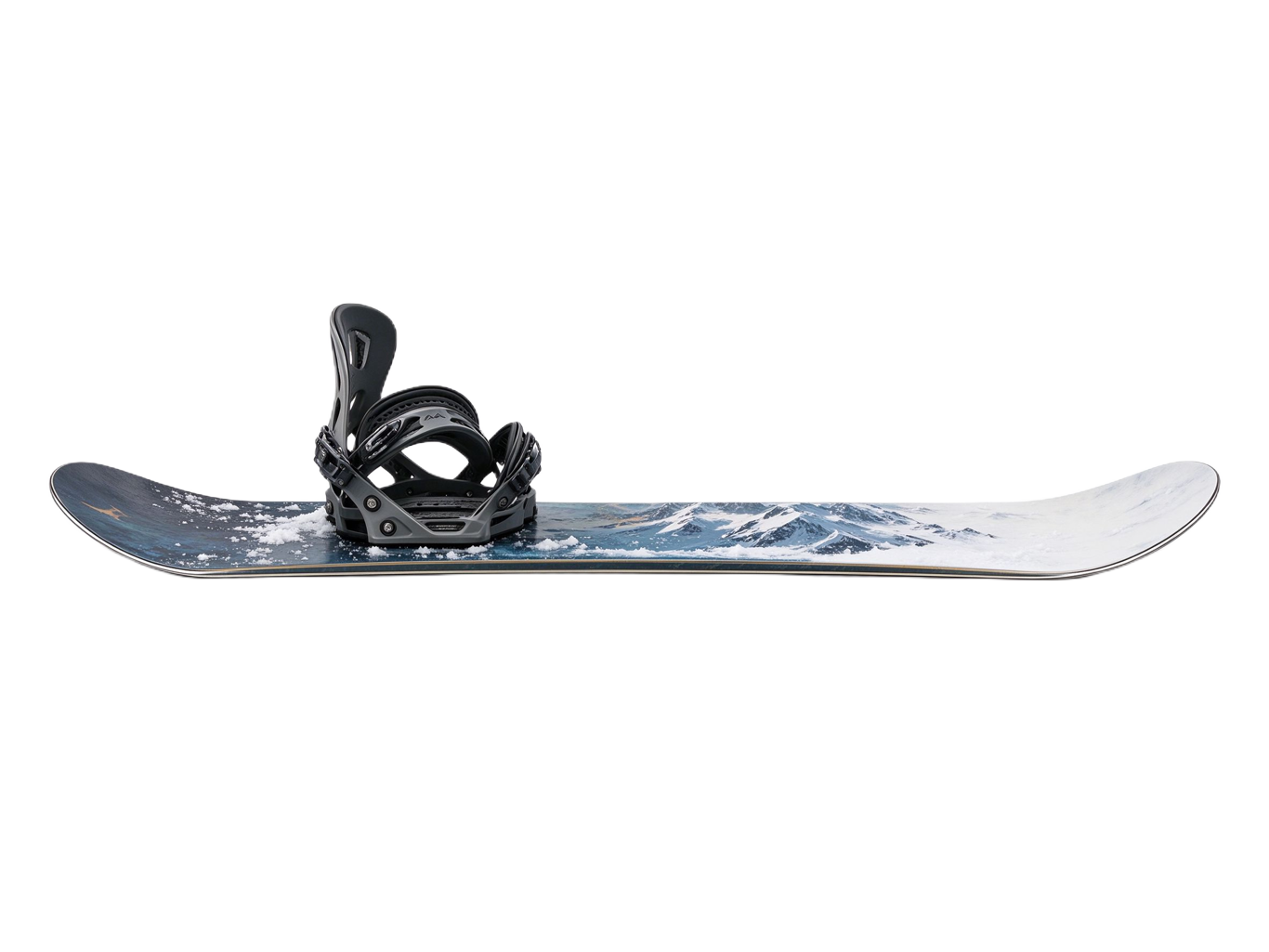 Alpine skis annotated picture vocabulary with labeled objects